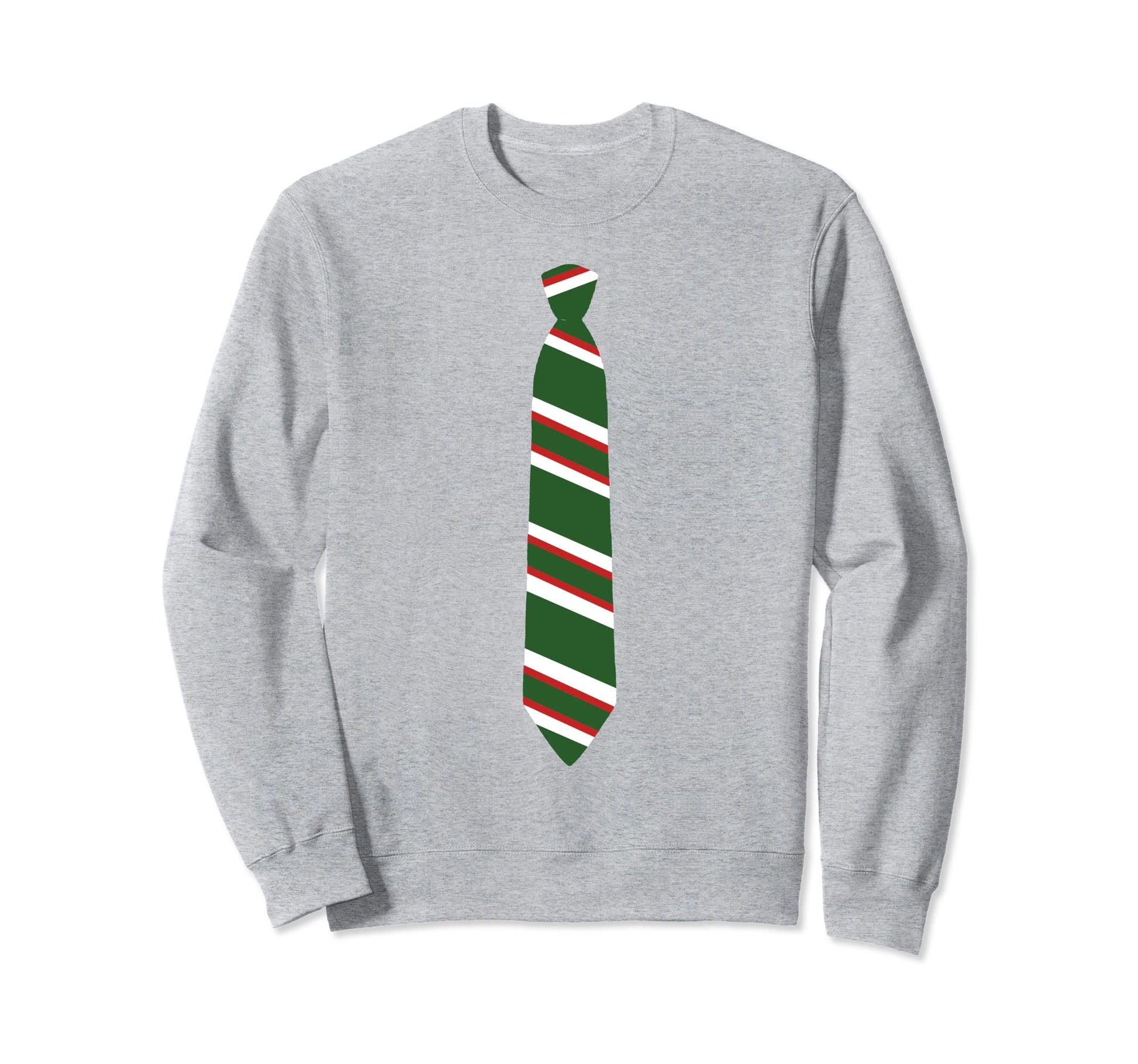 Funny Preppy Stripe Tie Minimalist Sweatshirt - Aesthetic Graphic Men Women - T-Shirt, Sweatshirt, Hoodie