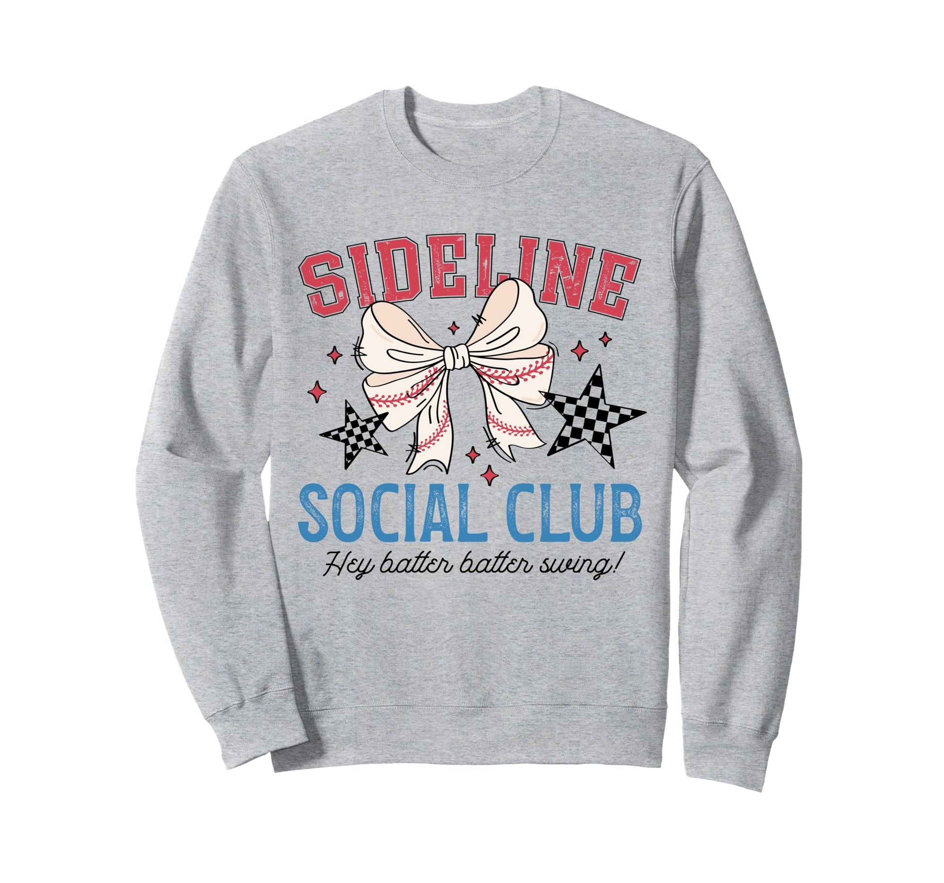 Sideline Social Club Coquette Sweatshirt - Minimalist Print Unisex - T-Shirt, Sweatshirt, Hoodie