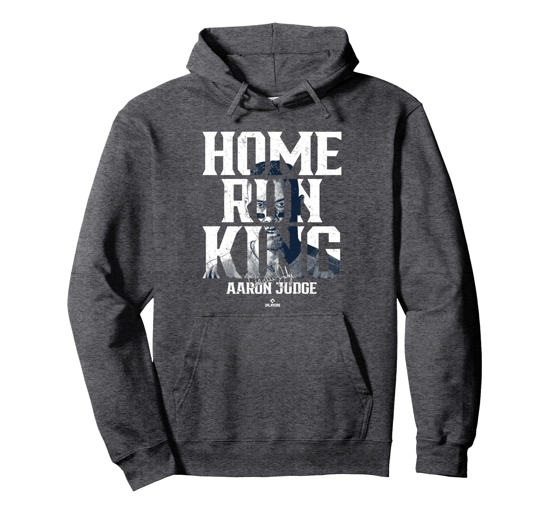 Home Run King Portrait Aaron Judge Hoodie - Aesthetic Graphic for Adults - T-Shirt, Sweatshirt, Hoodie