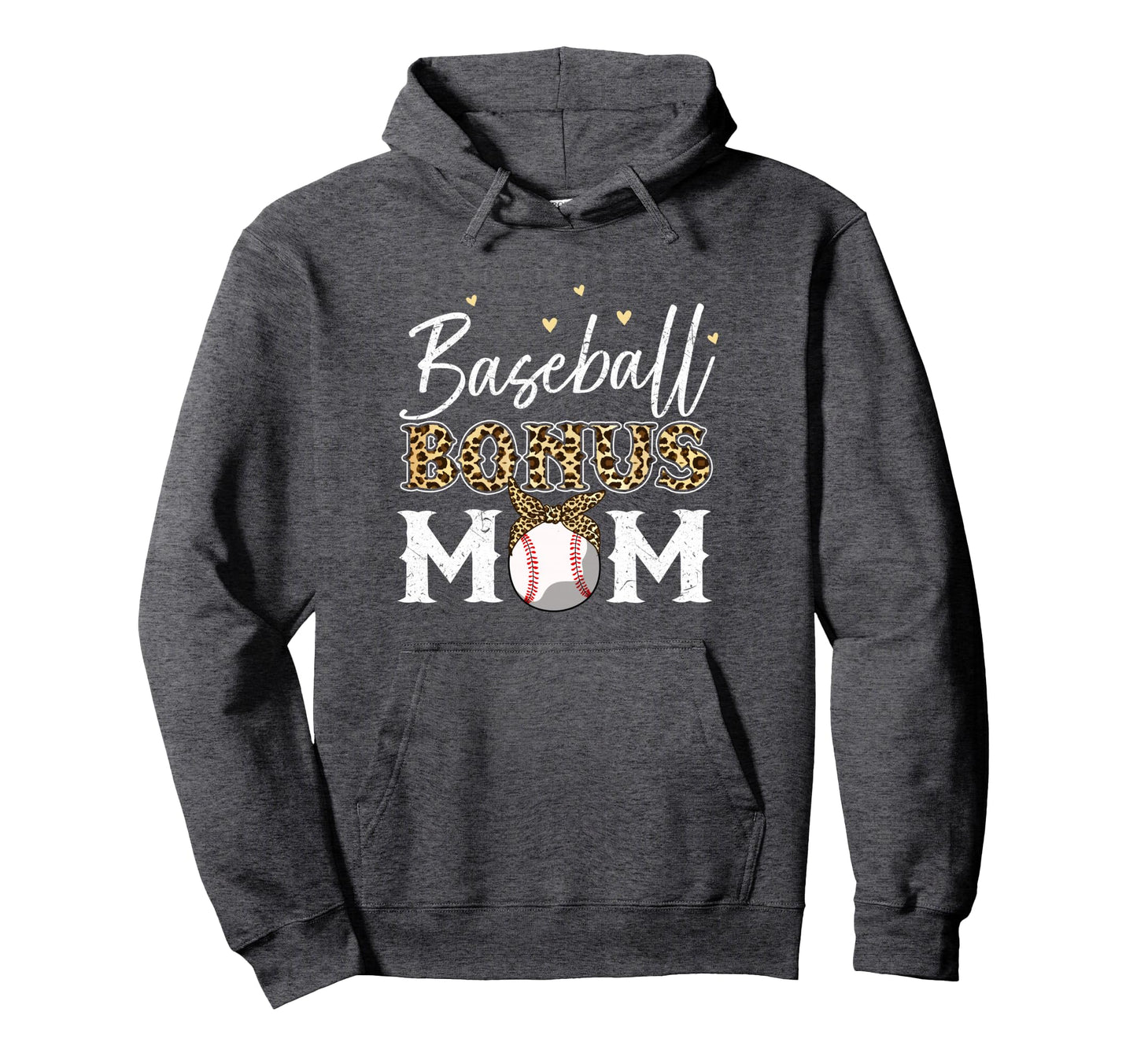 Baseball Stepmom Baseball Bonus Mom Hoodie - Aesthetic Graphic for Adults - T-Shirt, Sweatshirt, Hoodie