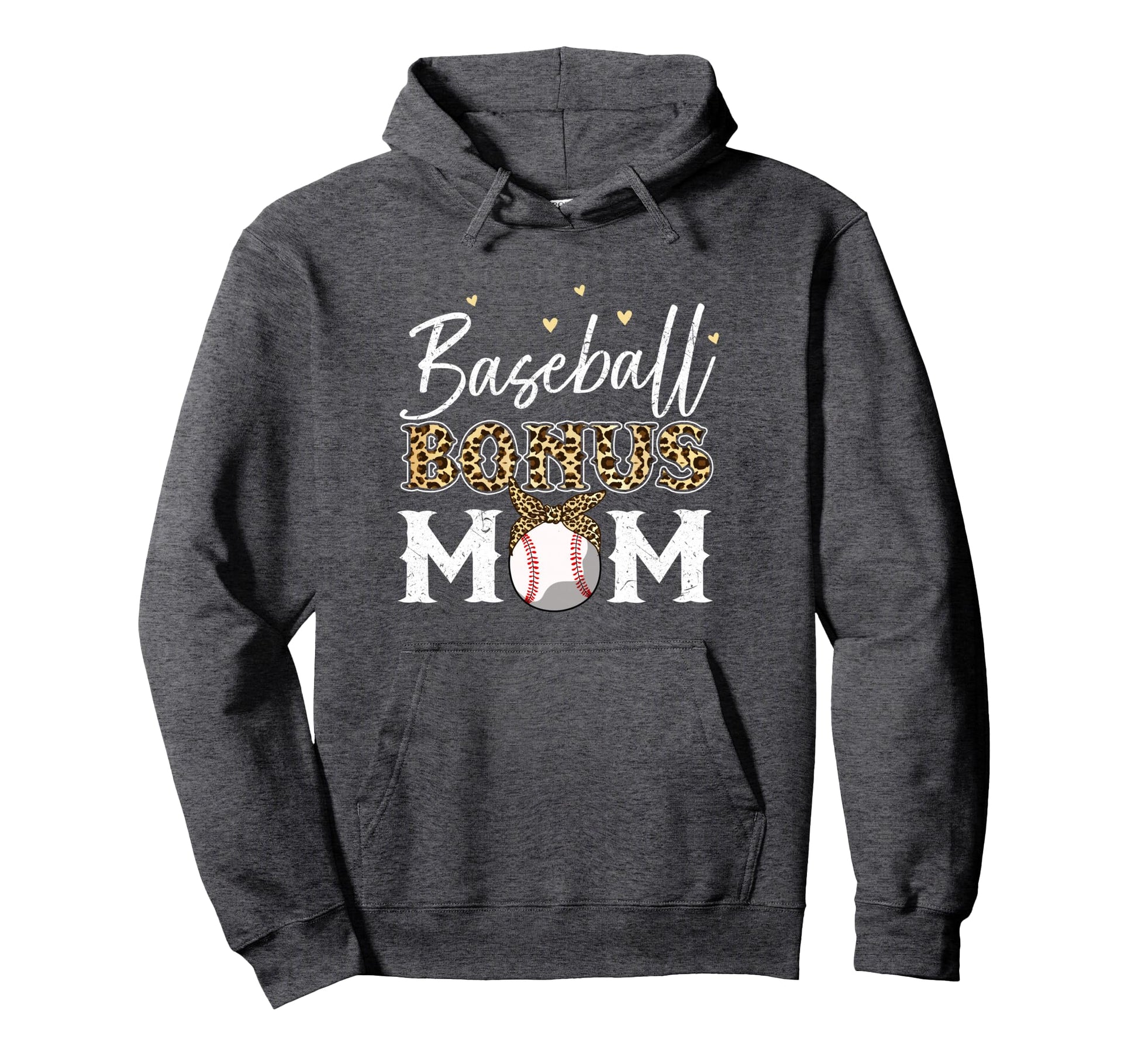 Baseball Stepmom Baseball Bonus Mom Hoodie - Aesthetic Graphic for Adults - T-Shirt, Sweatshirt, Hoodie