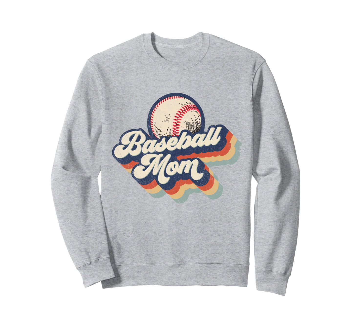 Baseball Mom Sweatshirt - Aesthetic Graphic Unisex - T-Shirt, Sweatshirt, Hoodie