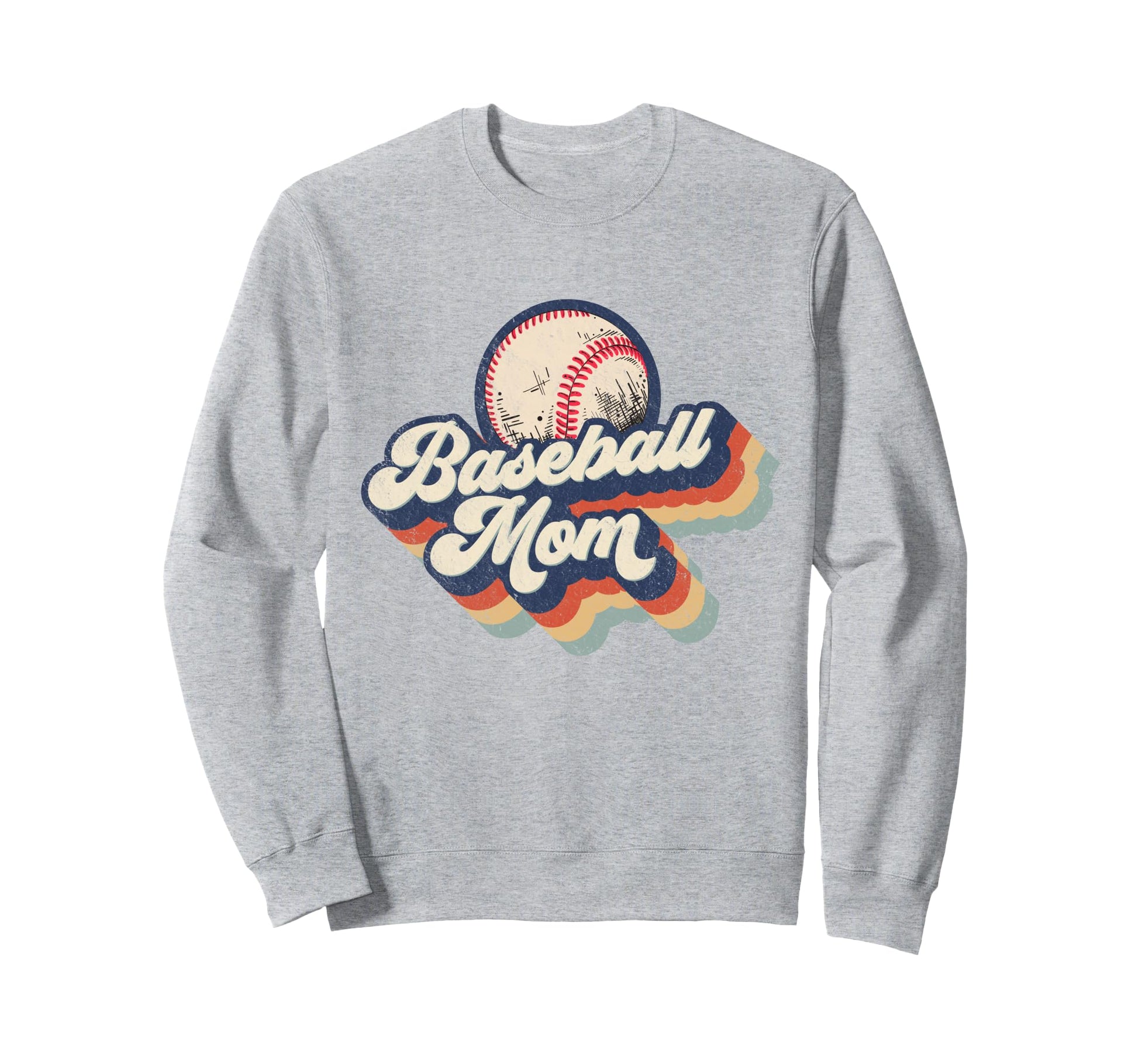 Baseball Mom Sweatshirt - Aesthetic Graphic Unisex - T-Shirt, Sweatshirt, Hoodie