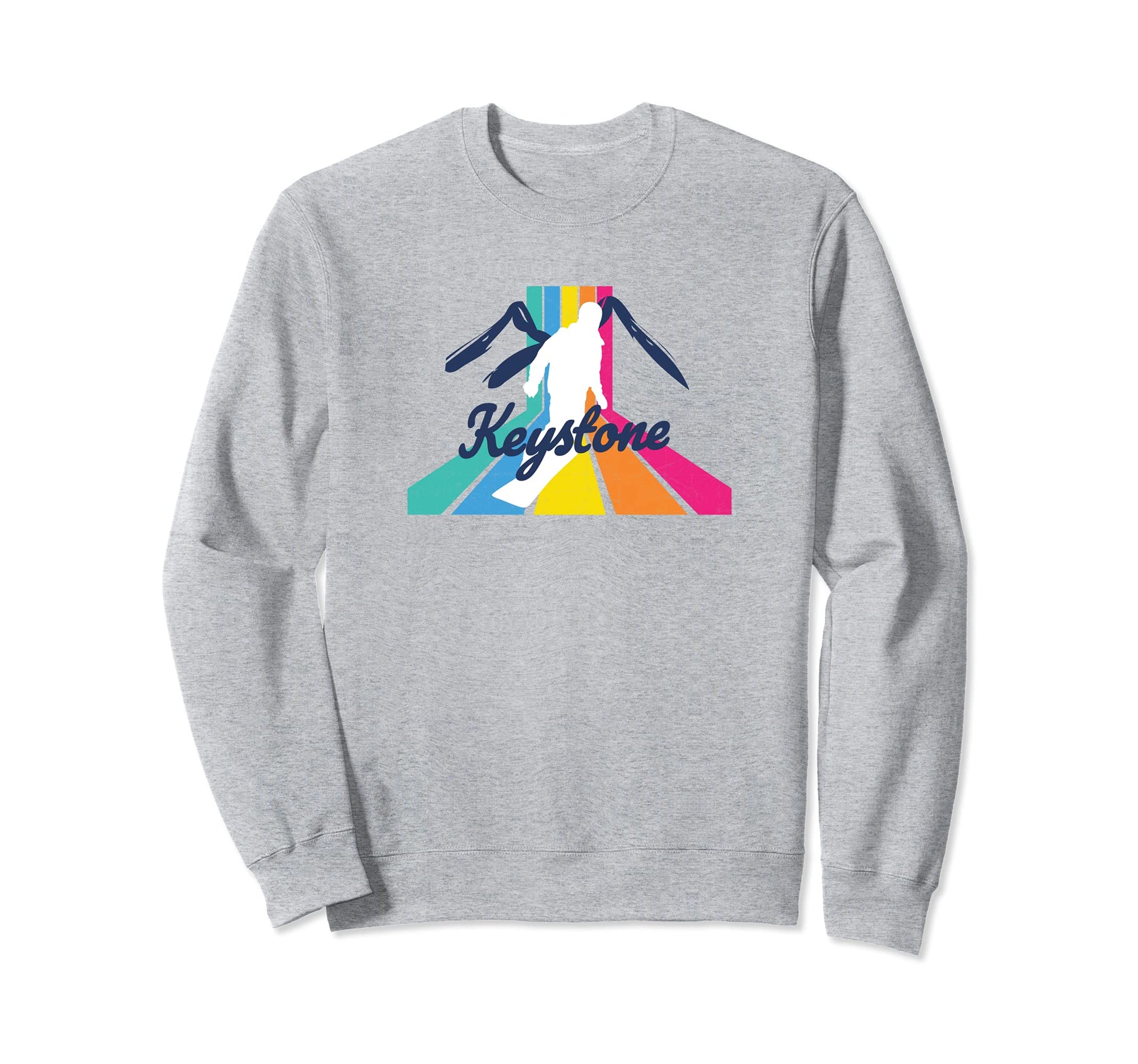 Snowboard Keystone Colorado Sweatshirt - Casual Everyday Wear for Adults - T-Shirt, Sweatshirt, Hoodie