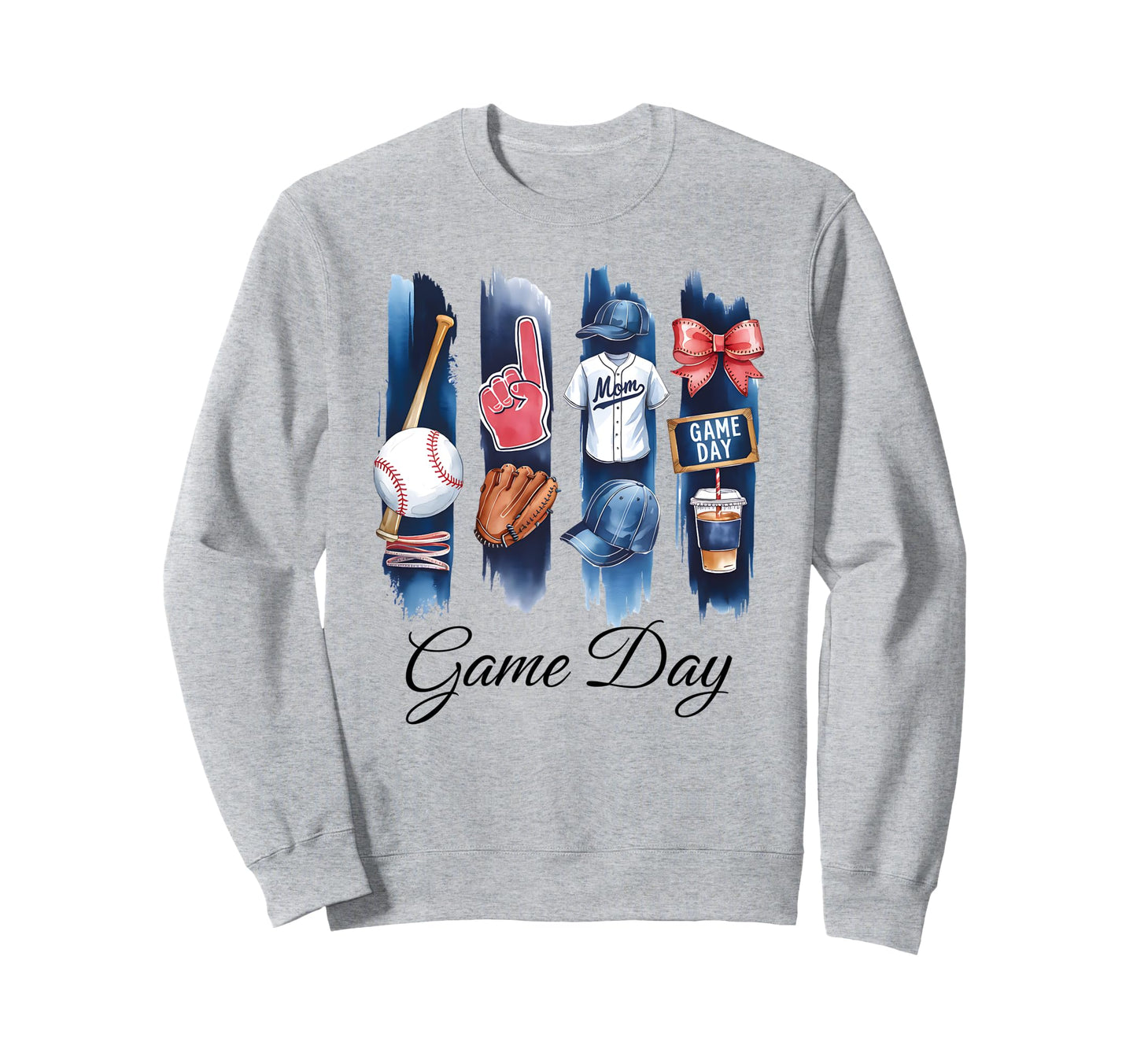 Baseball Coquette Bow Baseball Sweatshirt - Custom Art Print Men Women - T-Shirt, Sweatshirt, Hoodie
