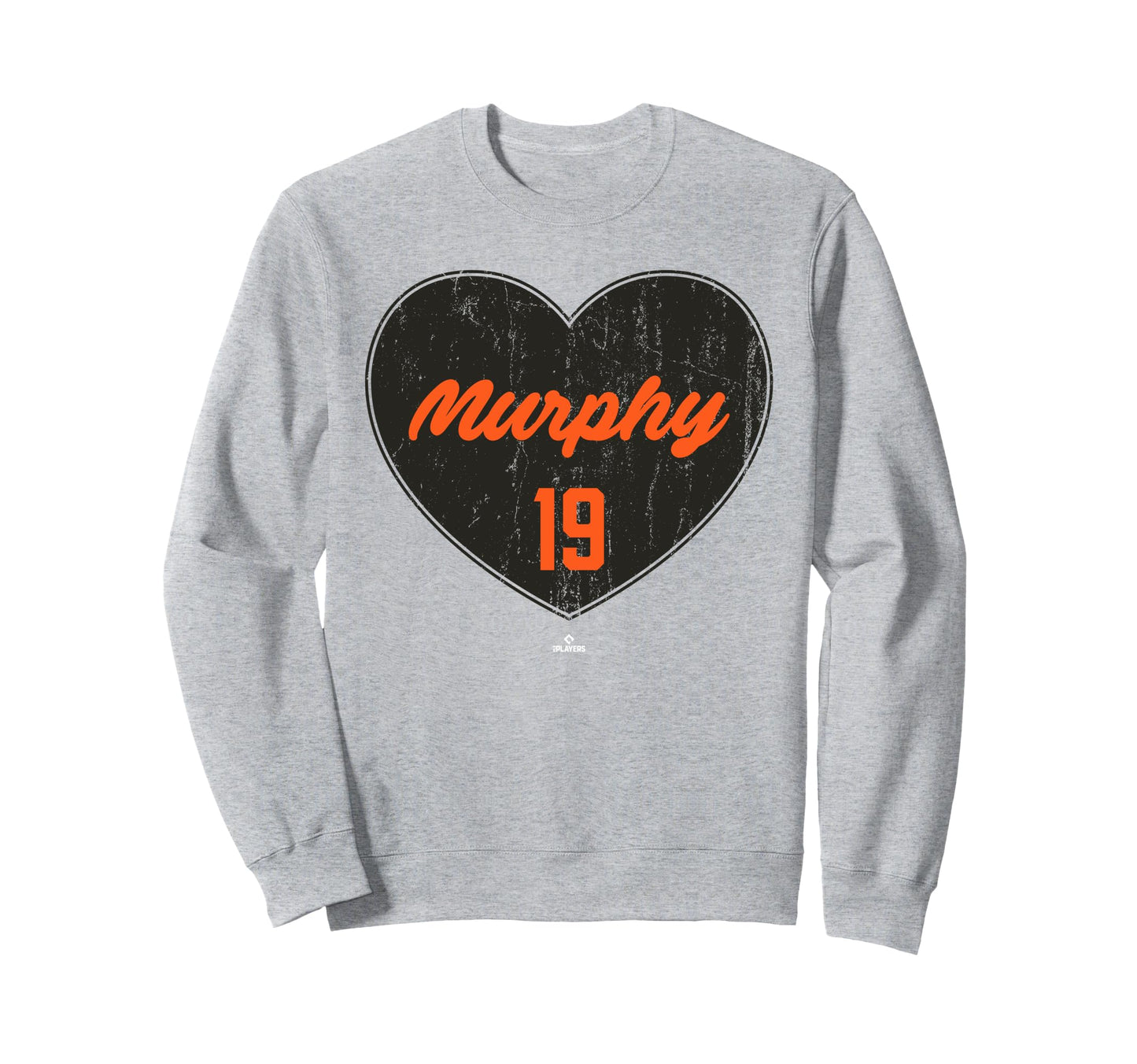 Distressed Heart Tom Murphy San Sweatshirt - Novelty Apparel Men Women - T-Shirt, Sweatshirt, Hoodie