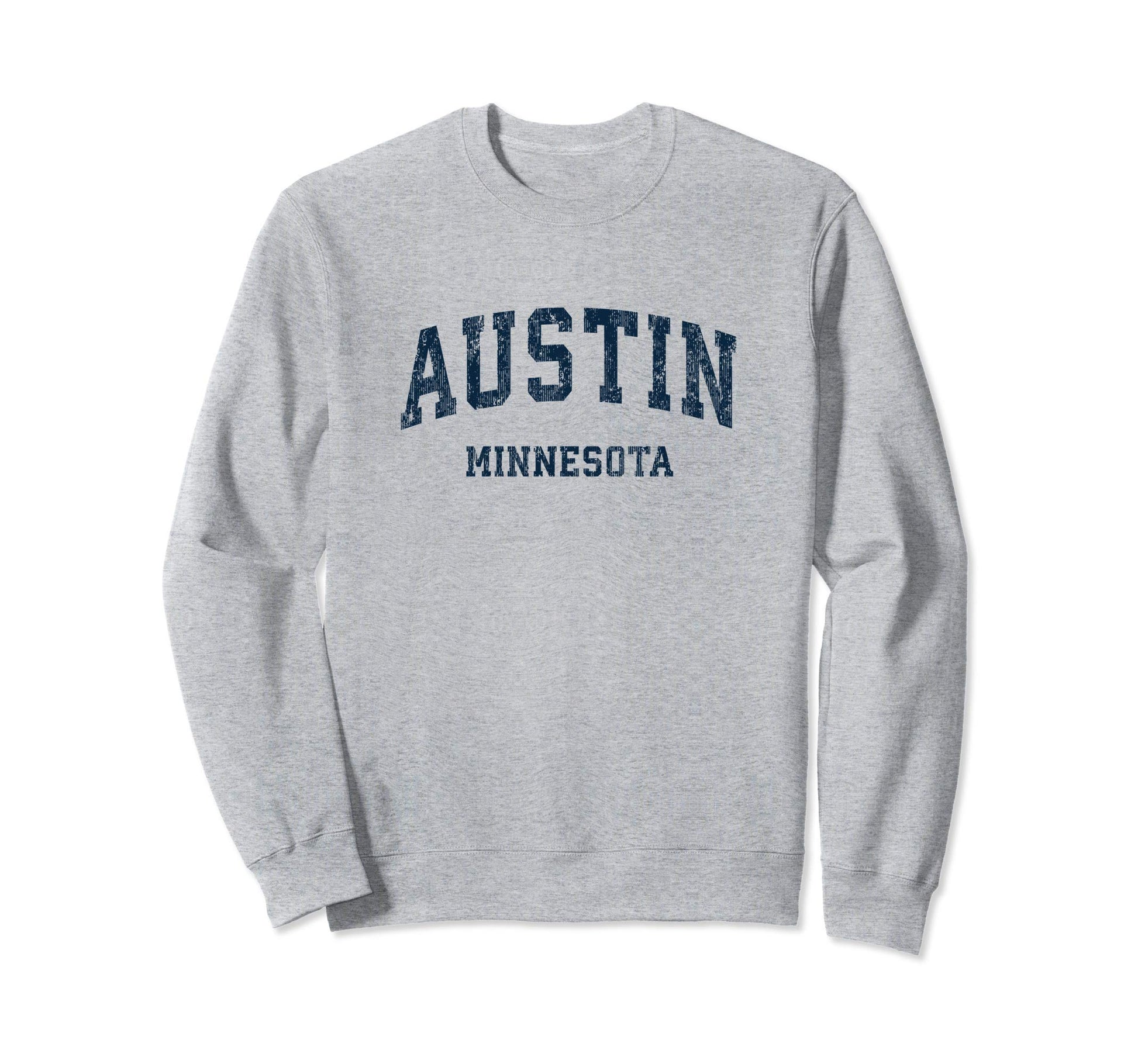 Austin Minnesota Mn Varsity Sports Sweatshirt - Aesthetic Graphic Unisex - T-Shirt, Sweatshirt, Hoodie