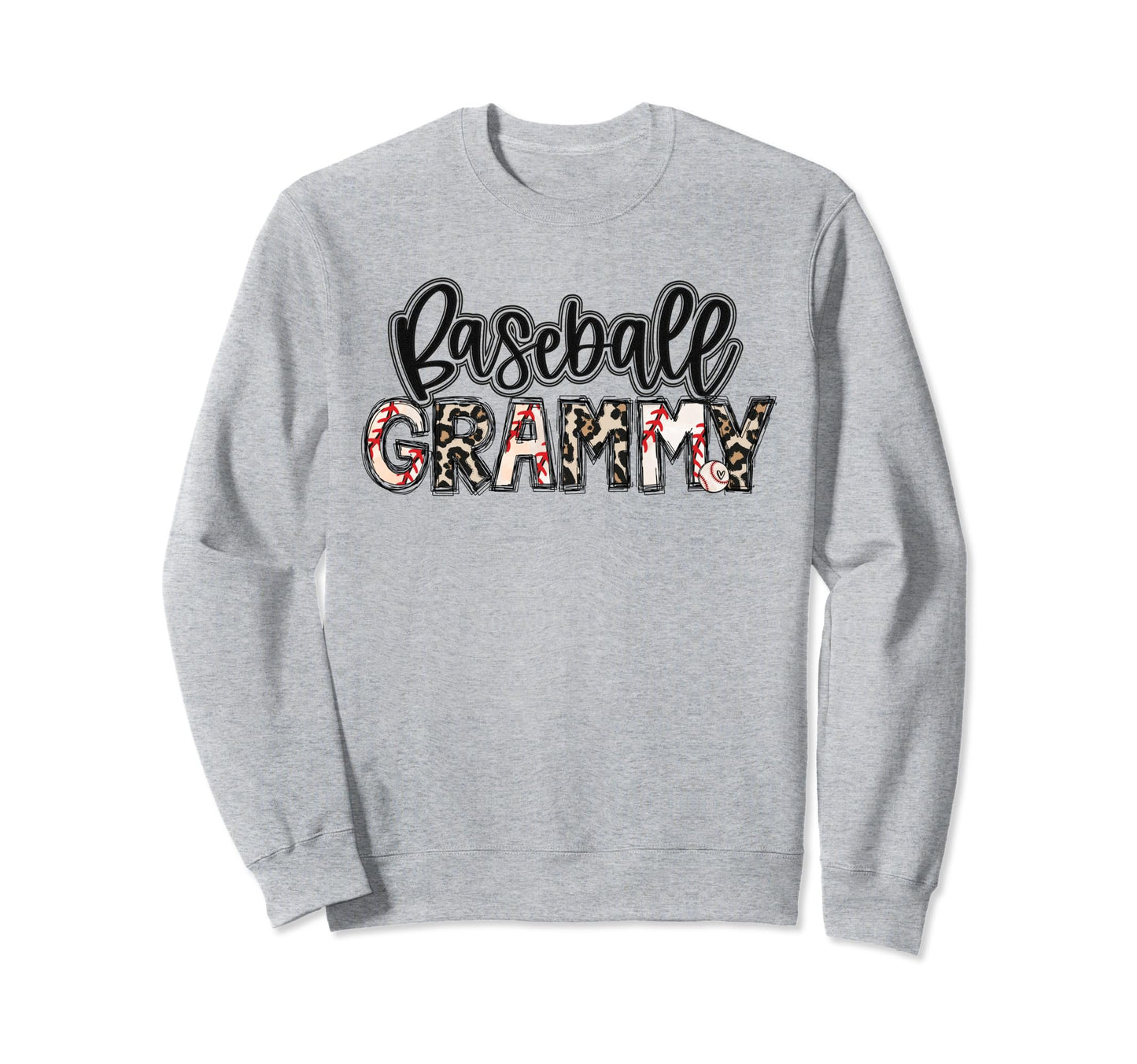 Baseball Grammy Leopard Proud Sweatshirt - Streetwear Style Men Women - T-Shirt, Sweatshirt, Hoodie