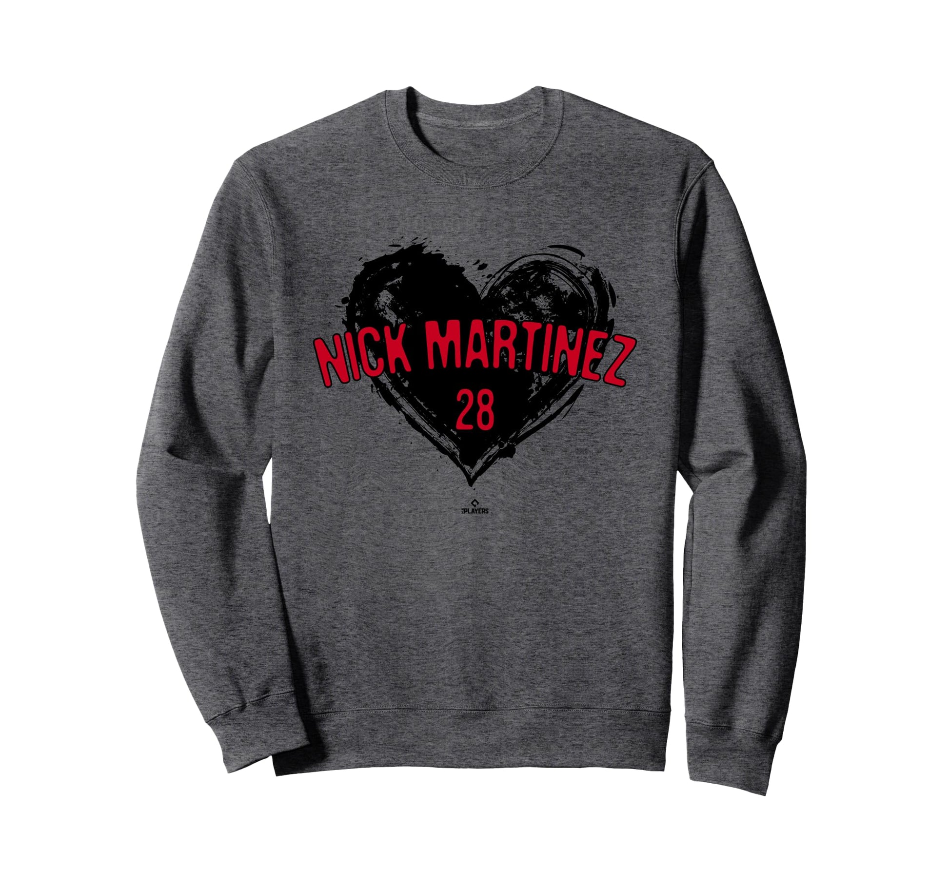 Distressed Heart Nick Martinez Sweatshirt - Unique Graphic Men Women - T-Shirt, Sweatshirt, Hoodie