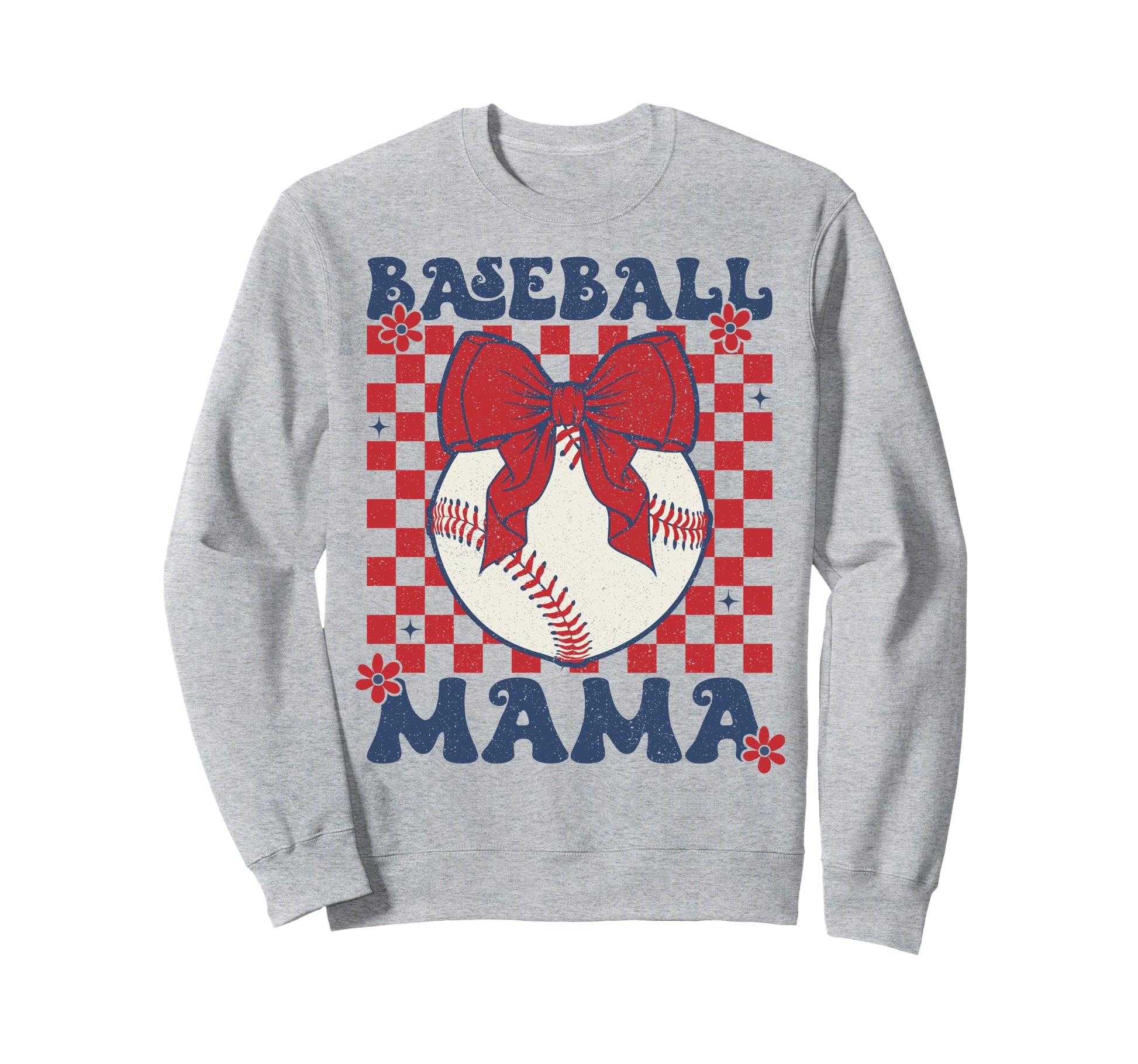 Baseball Mama Coquette Bow Game Day Sweatshirt - Streetwear Style Unisex - T-Shirt, Sweatshirt, Hoodie