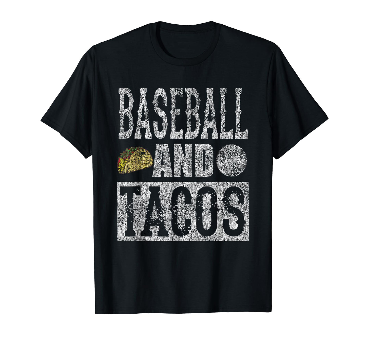 Baseball And Tacos Funny Taco T-Shirt - Streetwear Style for Adults - T-Shirt, Sweatshirt, Hoodie