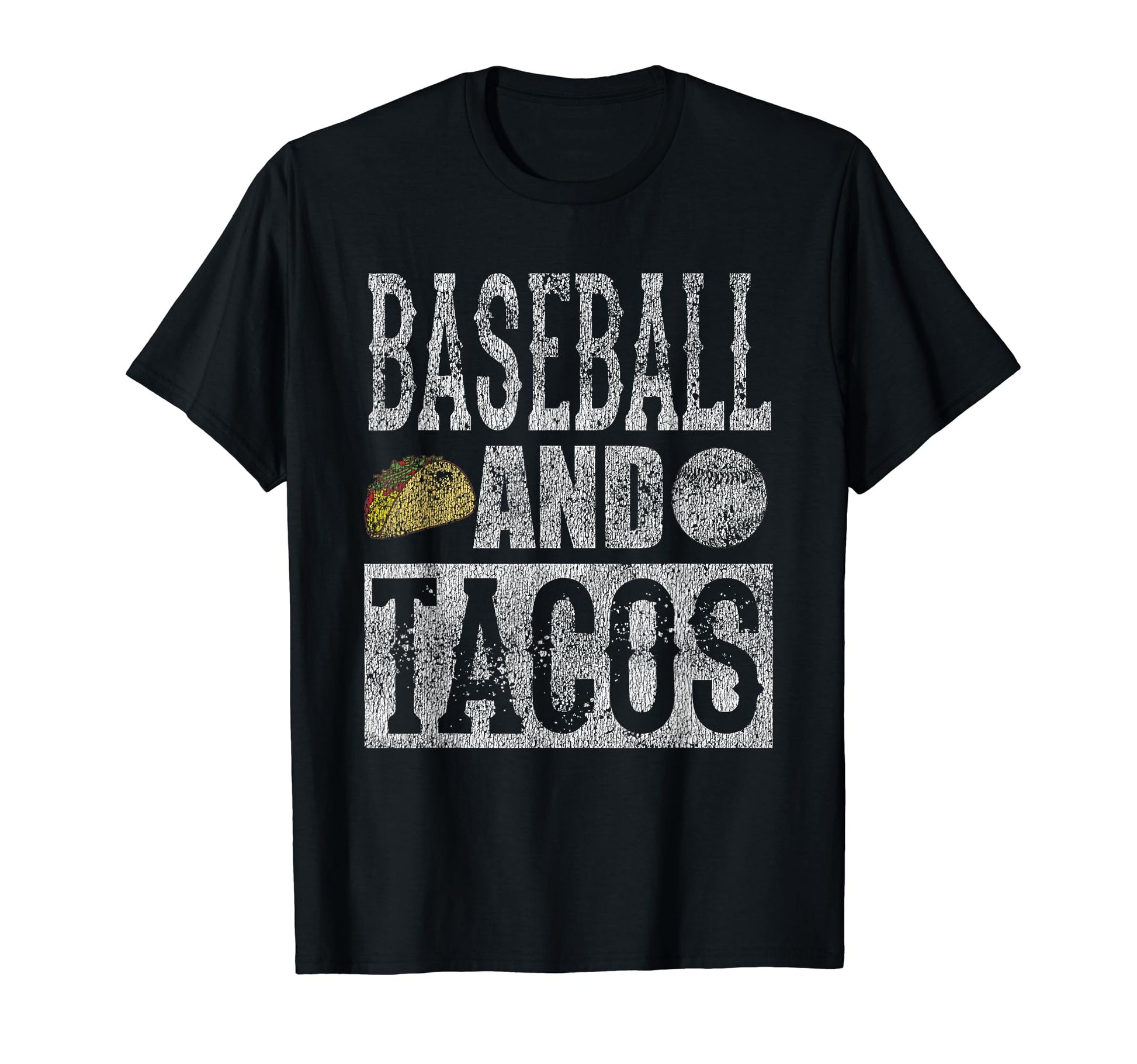 Baseball And Tacos Funny Taco T-Shirt - Streetwear Style for Adults - T-Shirt, Sweatshirt, Hoodie