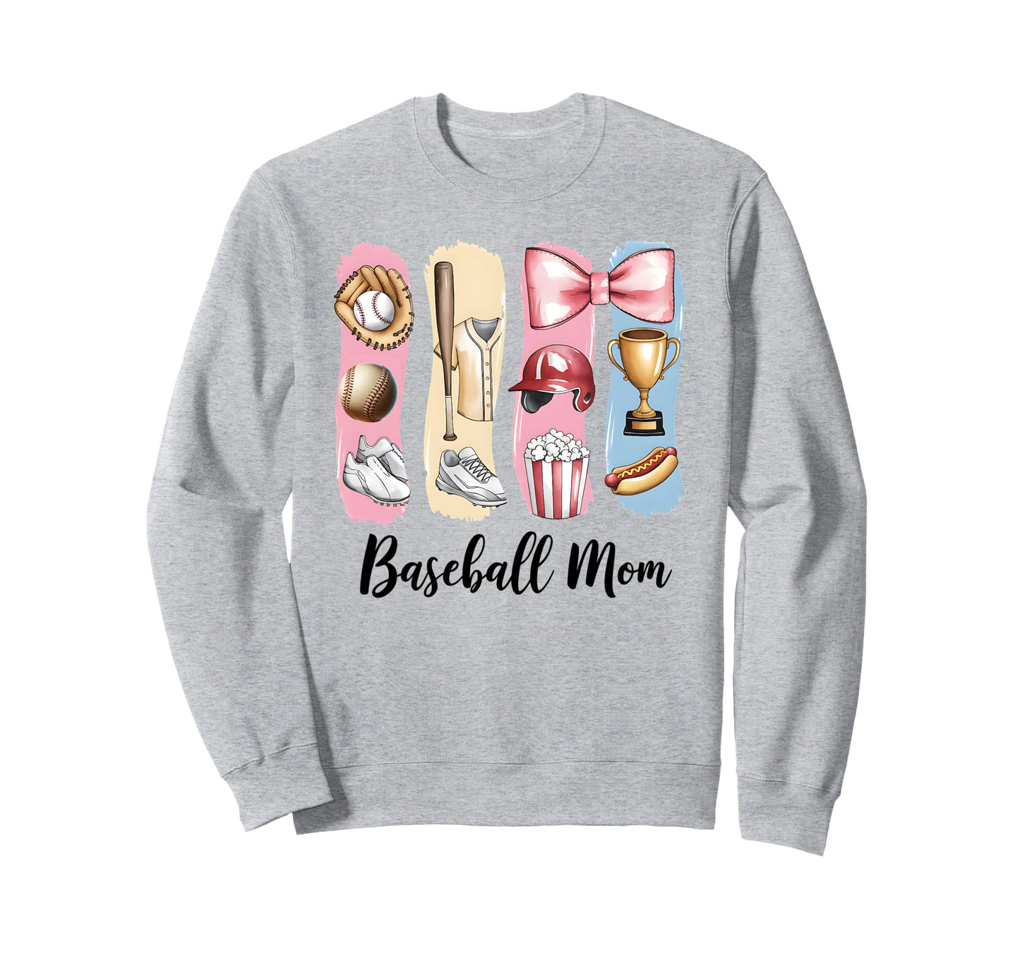 Baseball Coquette Bow Mothers Day T-Shirt - Unique Graphic Men Women - T-Shirt, Sweatshirt, Hoodie