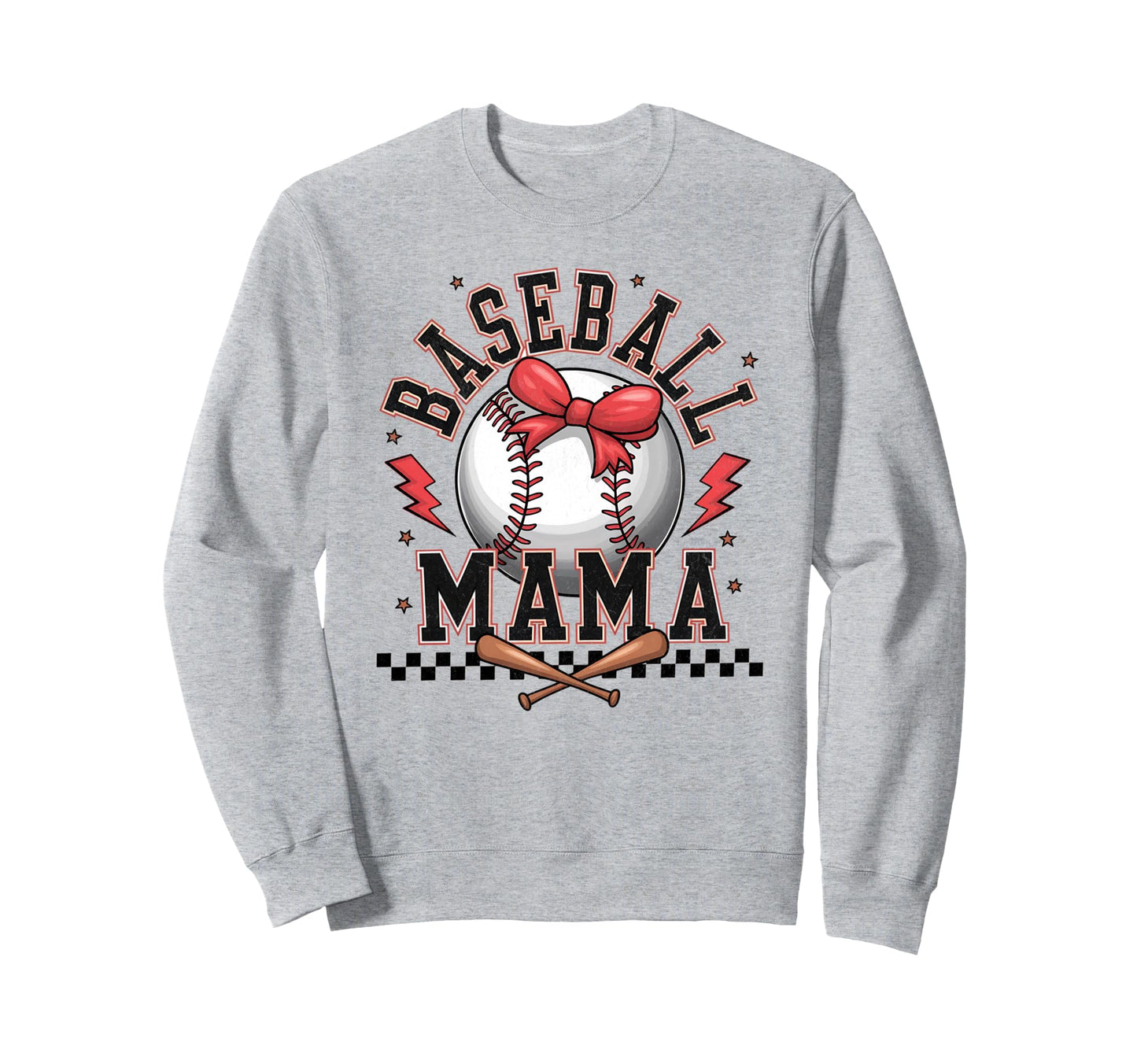 Baseball Coquette Bow Baseball Cheer Sweatshirt - Trendy Graphic Unisex - T-Shirt, Sweatshirt, Hoodie