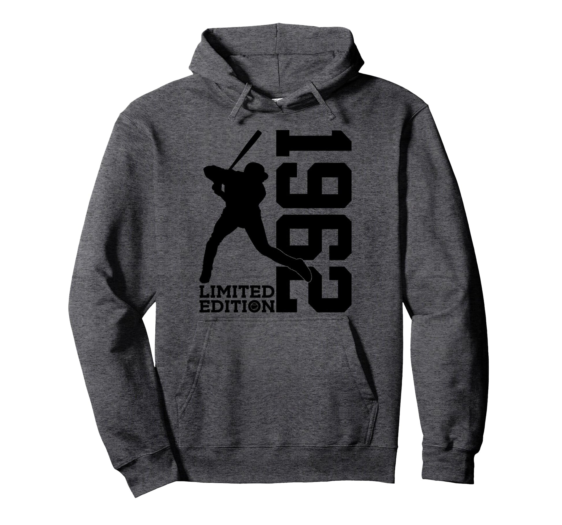 63Rd Birthday Baseball 1962 Hoodie - Casual Everyday Wear Men Women - T-Shirt, Sweatshirt, Hoodie