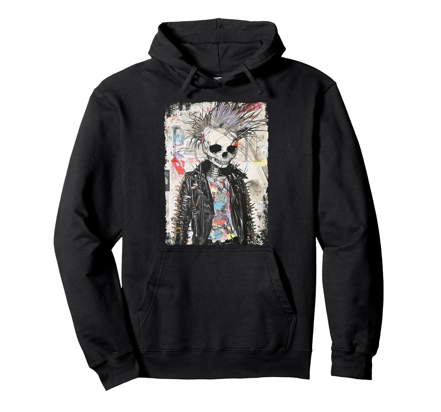 Aesthetic Streetwear Skull Hoodie - Minimalist Print Men Women - T-Shirt, Sweatshirt, Hoodie