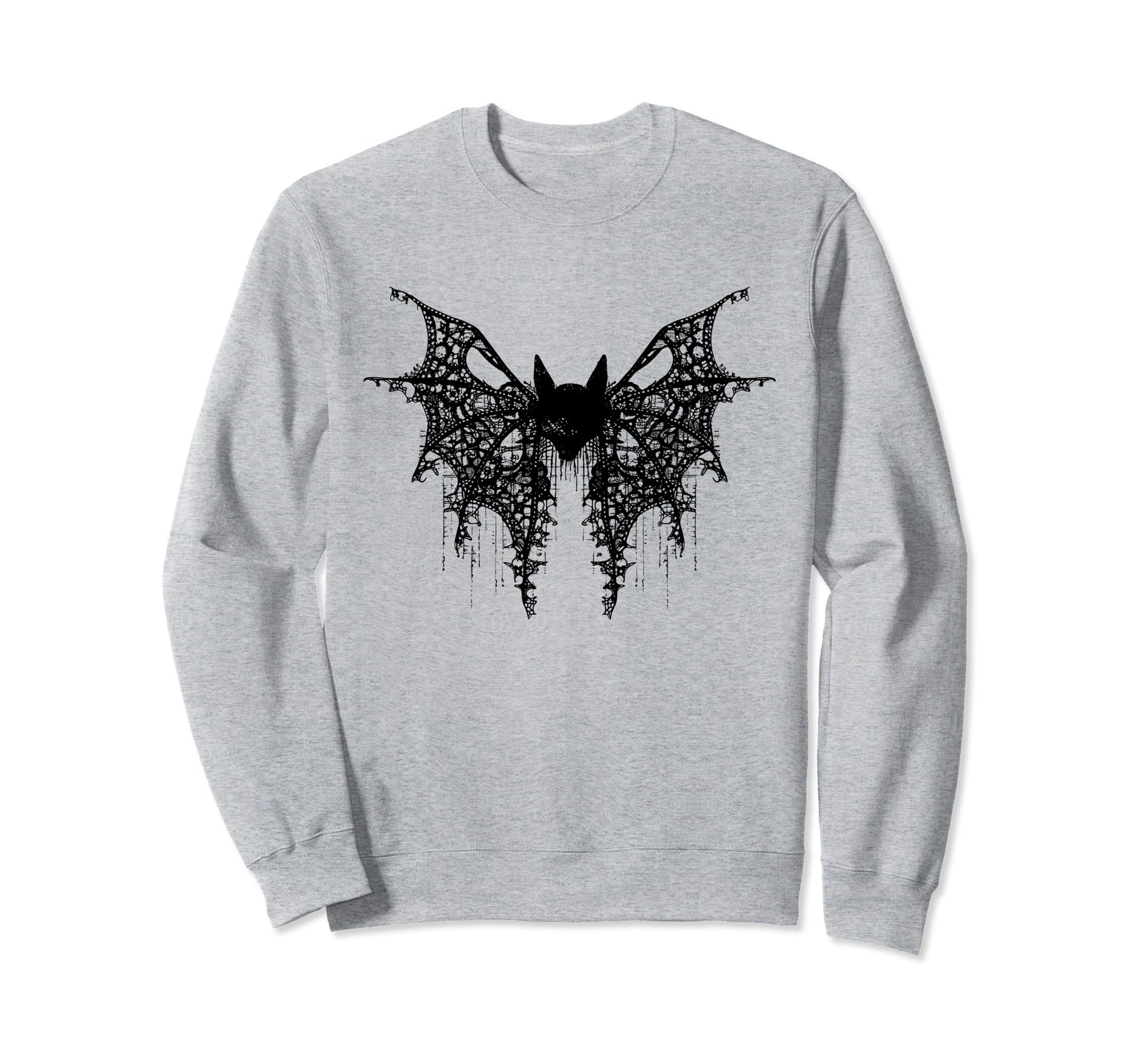 Bat Coquette Bow Halloween Bow Sweatshirt - Streetwear Style Men Women - T-Shirt, Sweatshirt, Hoodie