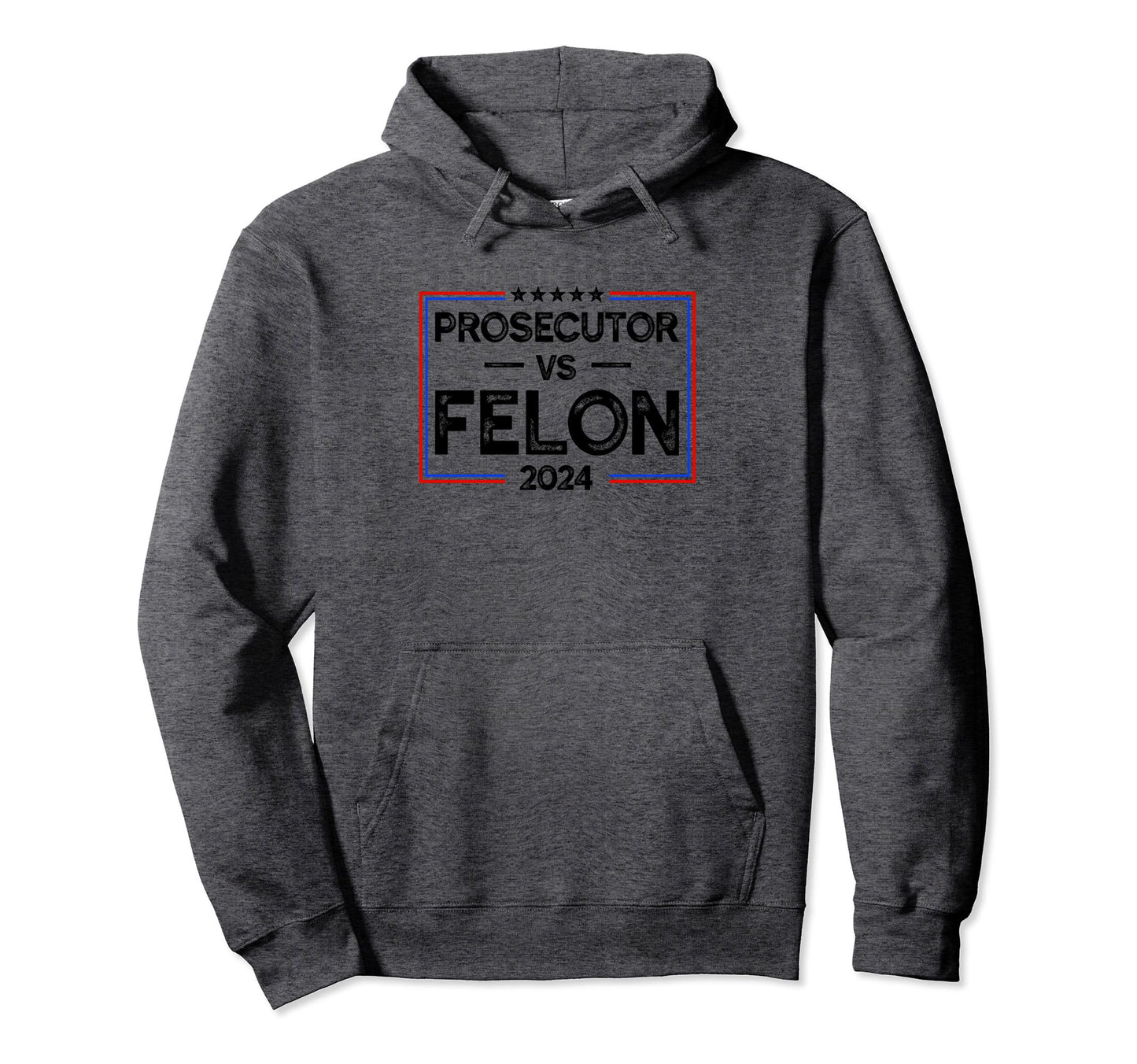 Prosecutor Vs Felon 2024 Stripe Voting Hoodie - Graphic Print Men Women - T-Shirt, Sweatshirt, Hoodie
