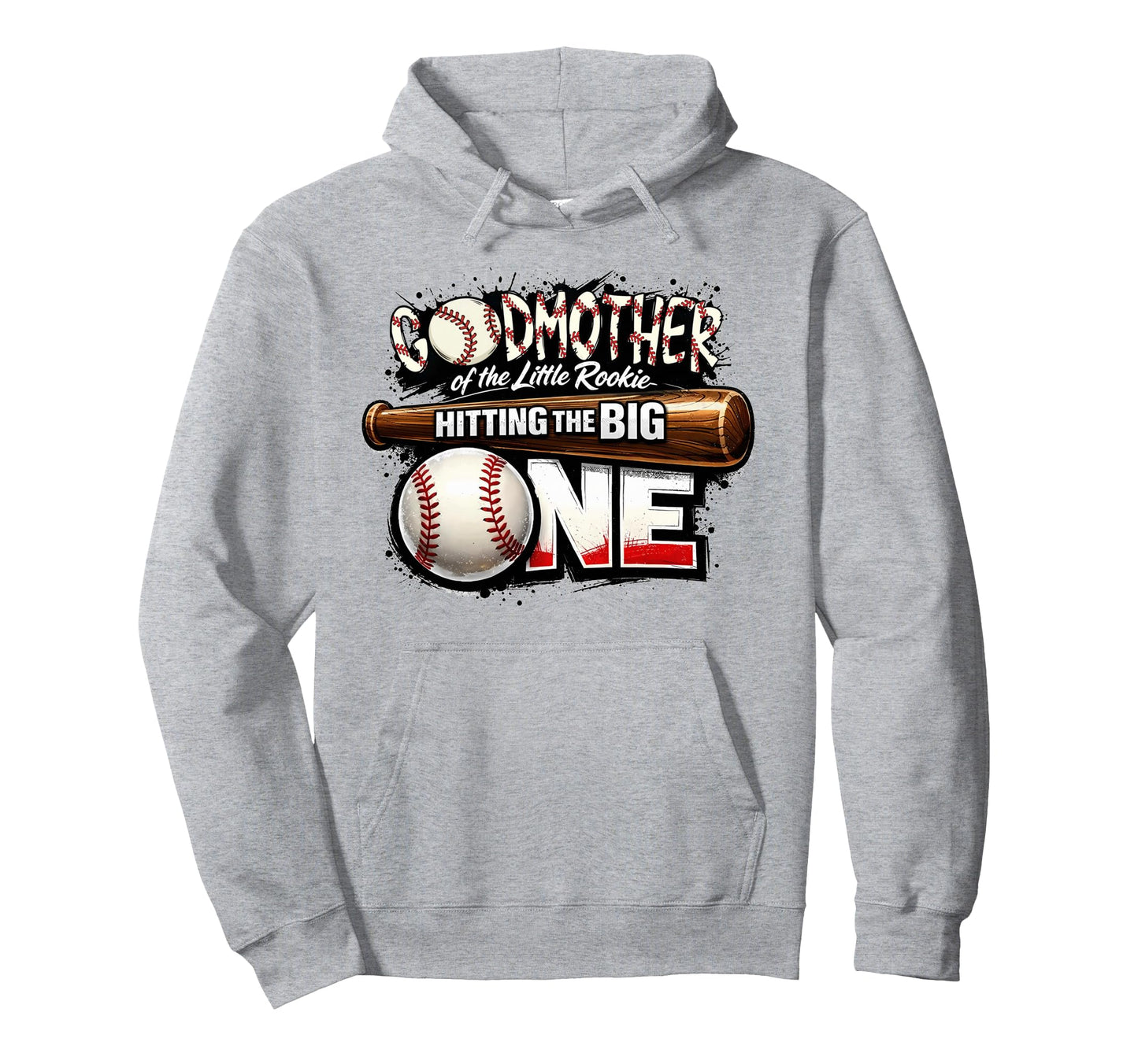 Godmother Lil Rookie Baseball 1St Hoodie - Fun Novelty Design Men Women - T-Shirt, Sweatshirt, Hoodie