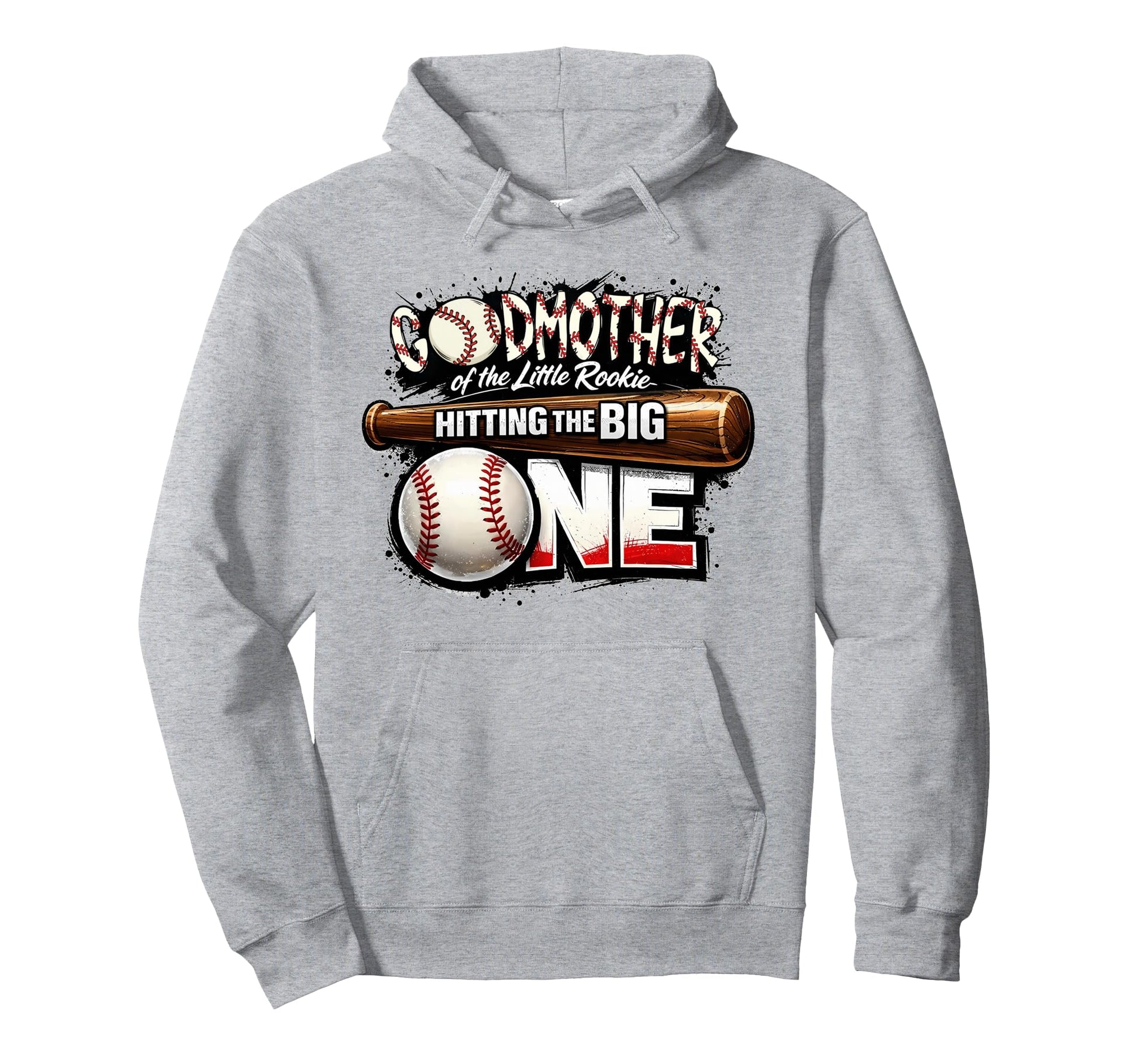 Godmother Lil Rookie Baseball 1St Hoodie - Fun Novelty Design Men Women - T-Shirt, Sweatshirt, Hoodie