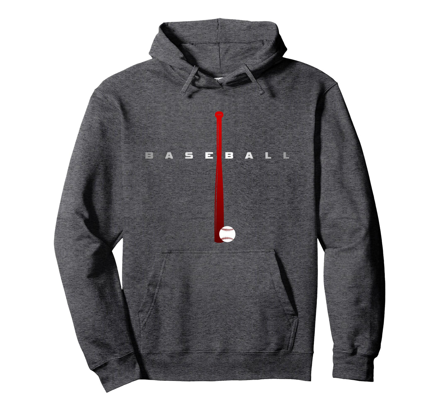 Baseball Hoodie - Minimalist Print Men Women - T-Shirt, Sweatshirt, Hoodie