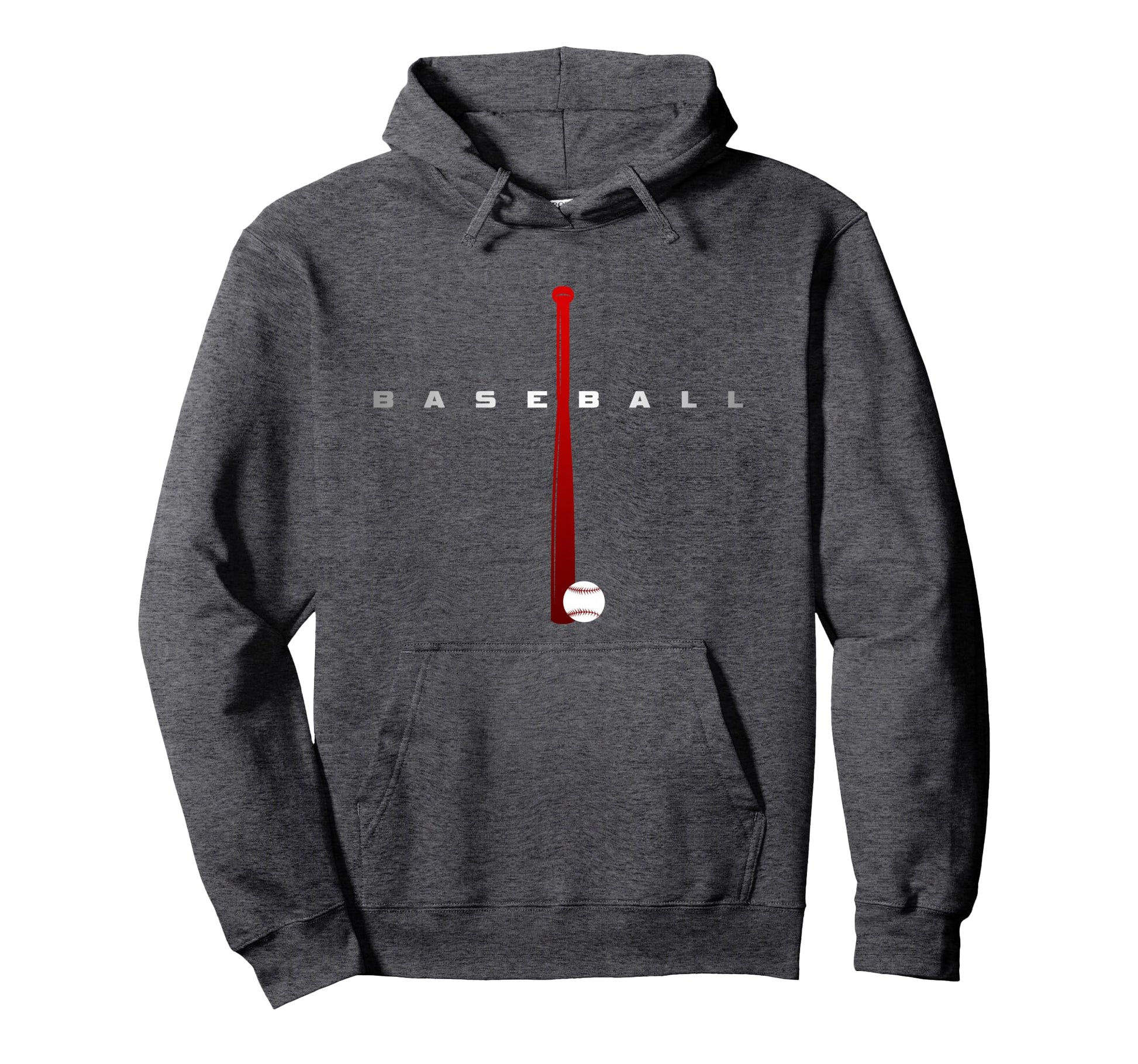 Baseball Hoodie - Minimalist Print Men Women - T-Shirt, Sweatshirt, Hoodie