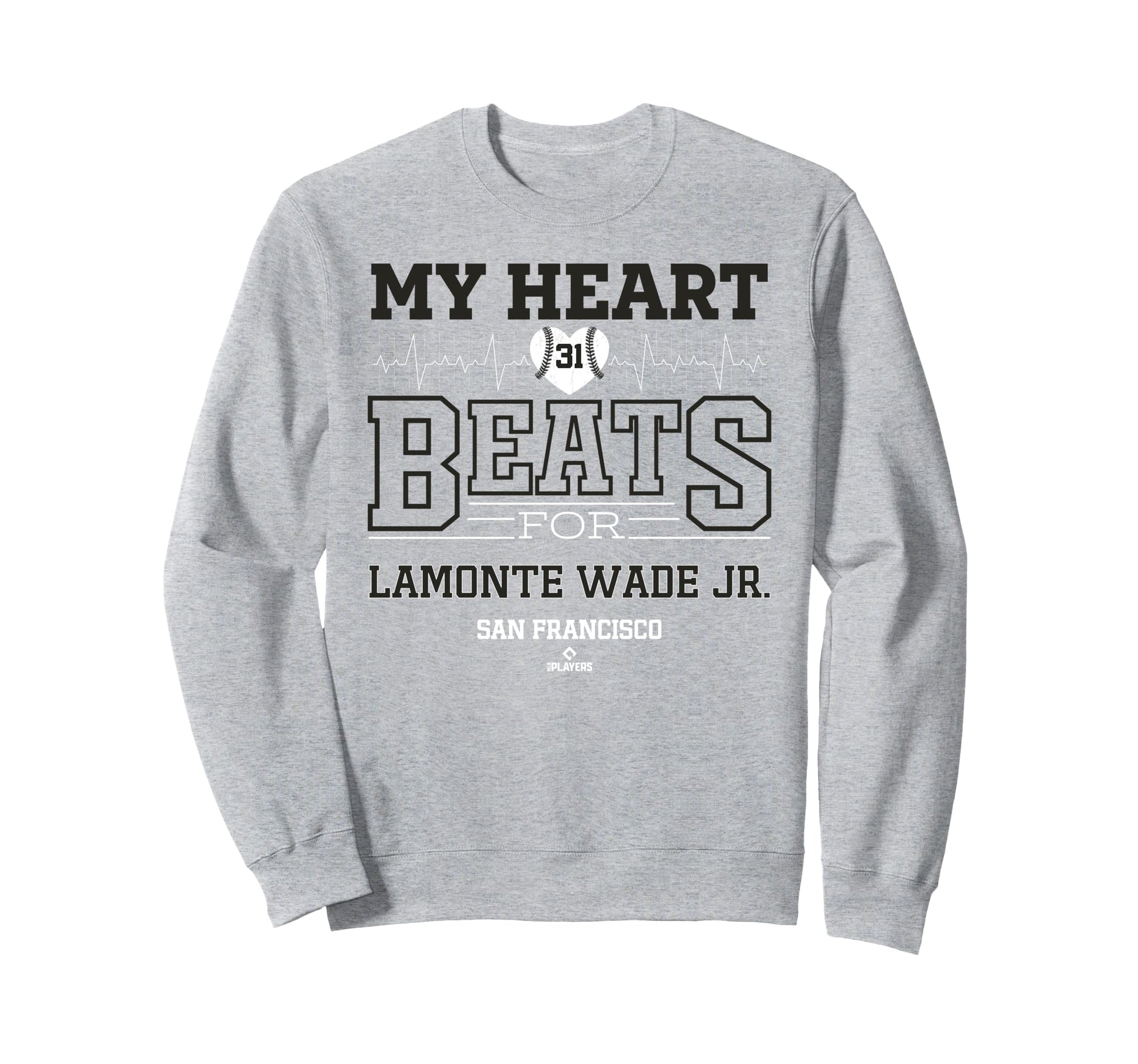 My Heart Beats Lamonte Wade Jr Sweatshirt - Minimalist Print for Adults - T-Shirt, Sweatshirt, Hoodie