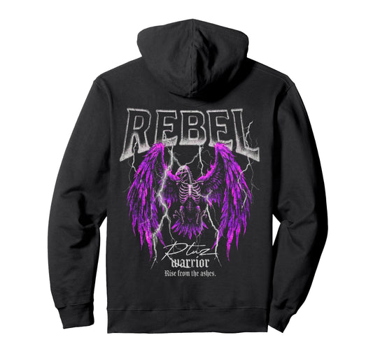 Back Y2K Streetwear Phoenix Hoodie - Novelty Apparel Unisex - T-Shirt, Sweatshirt, Hoodie