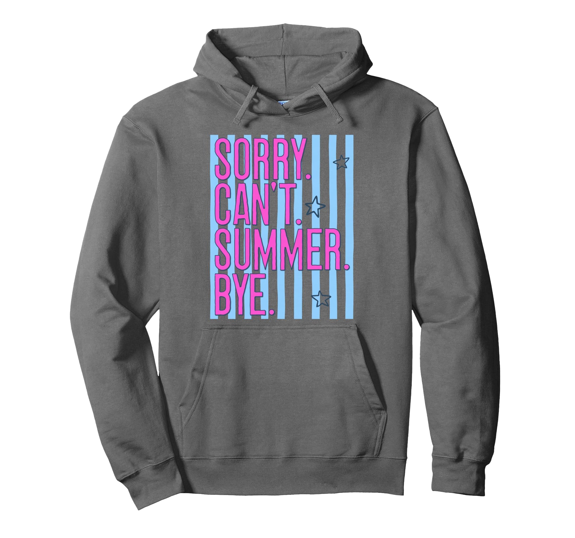 Last Day School Teacher Striped Sorry Hoodie - Streetwear Style Unisex - T-Shirt, Sweatshirt, Hoodie