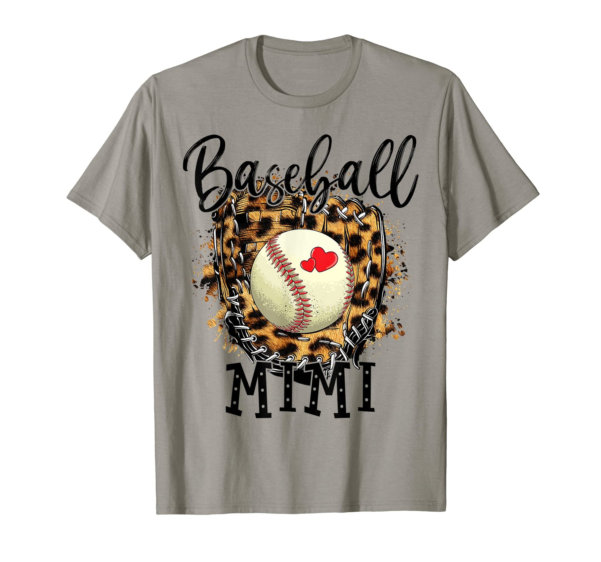 Baseball Mimi Leopard Game Day T-Shirt - Casual Everyday Wear Unisex - T-Shirt, Sweatshirt, Hoodie
