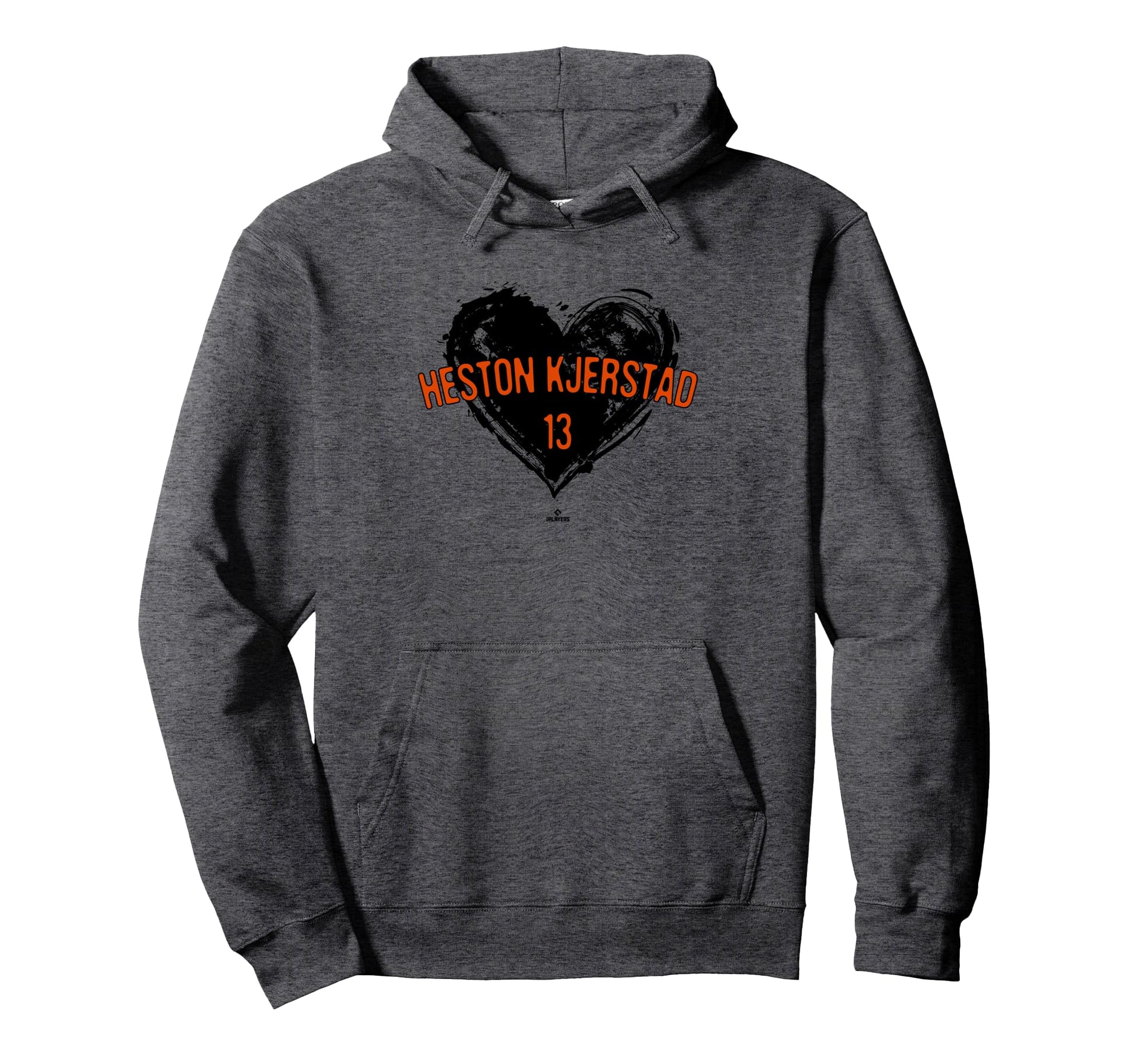 Distressed Heart Heston Kjerstad Hoodie - Minimalist Print for Adults - T-Shirt, Sweatshirt, Hoodie