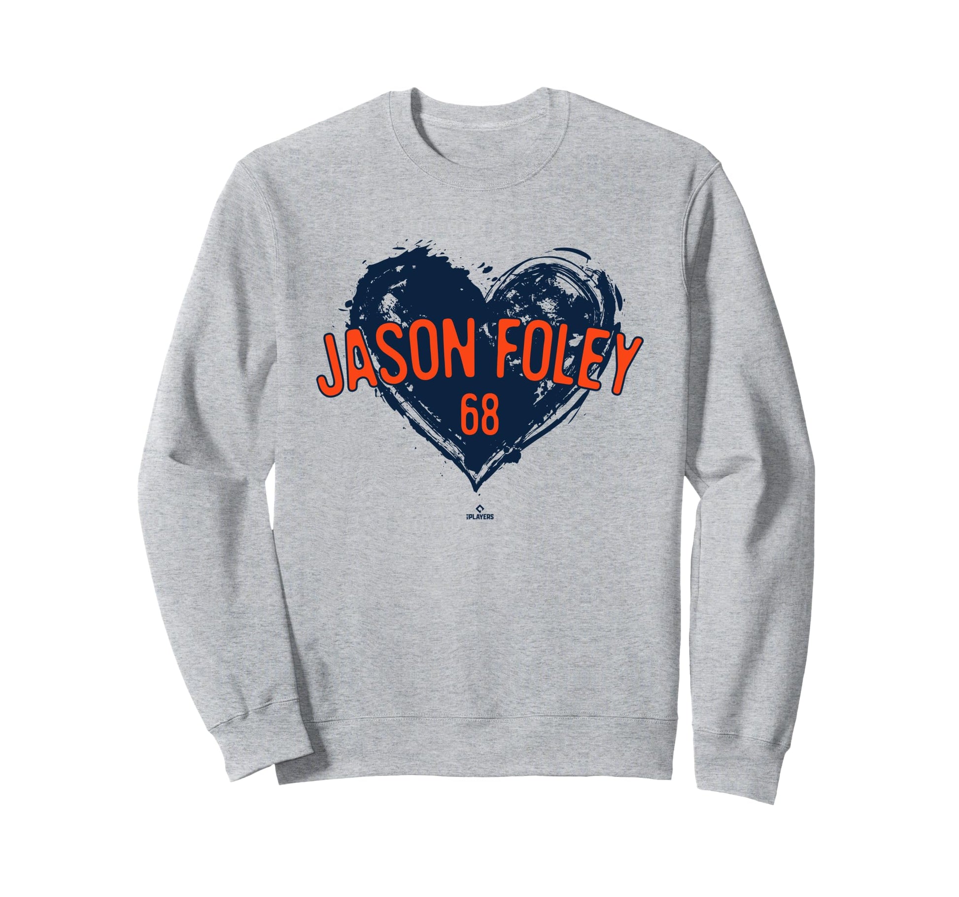 Distressed Heart Jason Foley Sweatshirt - Casual Everyday Wear for Adults - T-Shirt, Sweatshirt, Hoodie