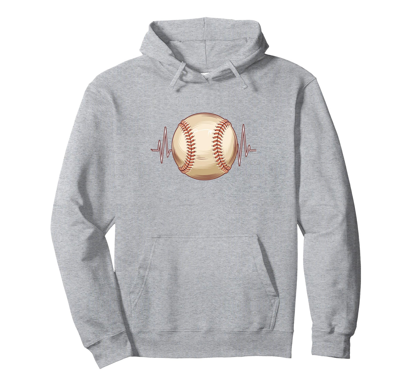 Baseball Heartbeat Batter Hoodie - Aesthetic Graphic Unisex - T-Shirt, Sweatshirt, Hoodie