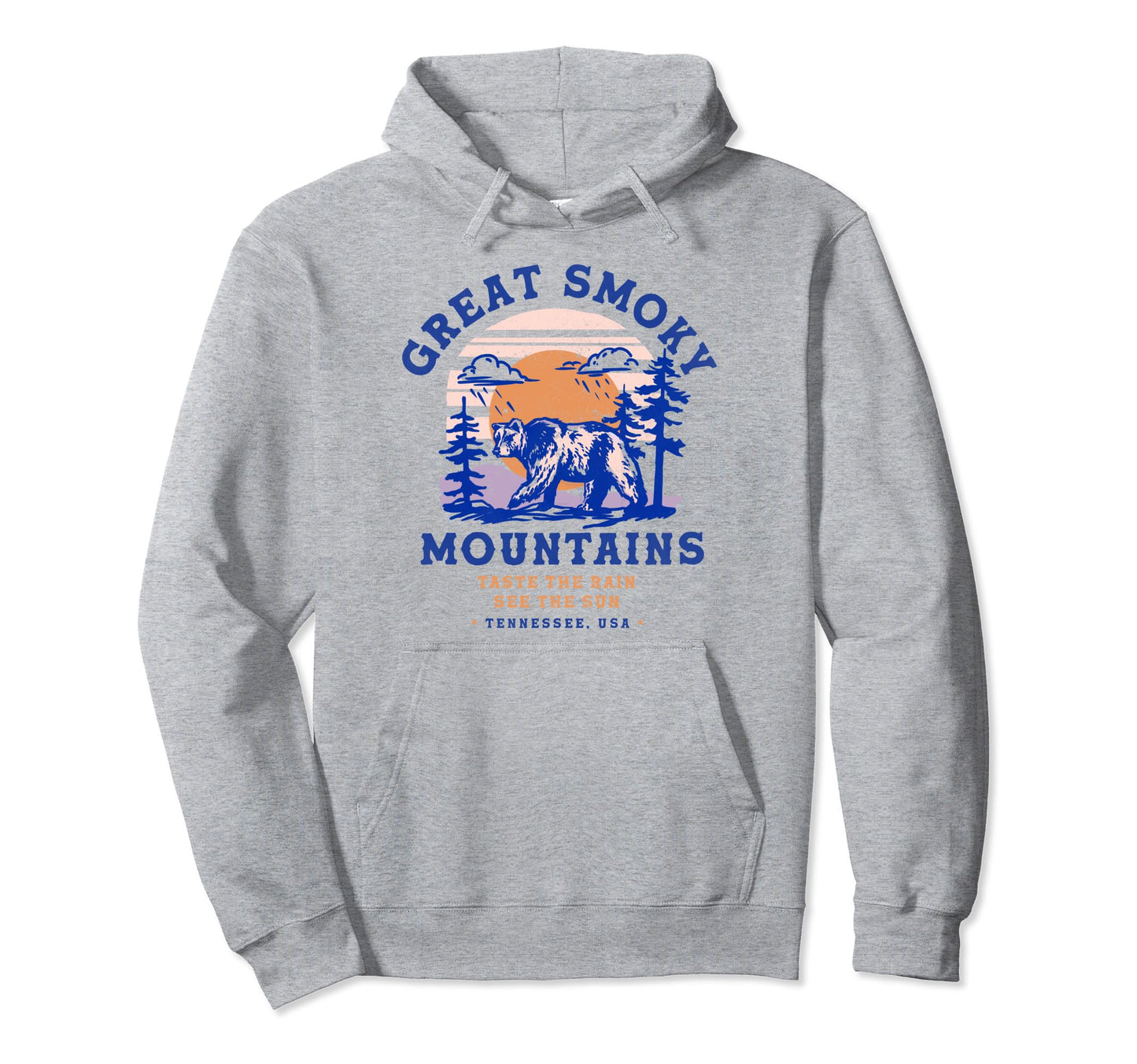 Great Smoky Mountains National Park Hoodie - Streetwear Style for Adults - T-Shirt, Sweatshirt, Hoodie