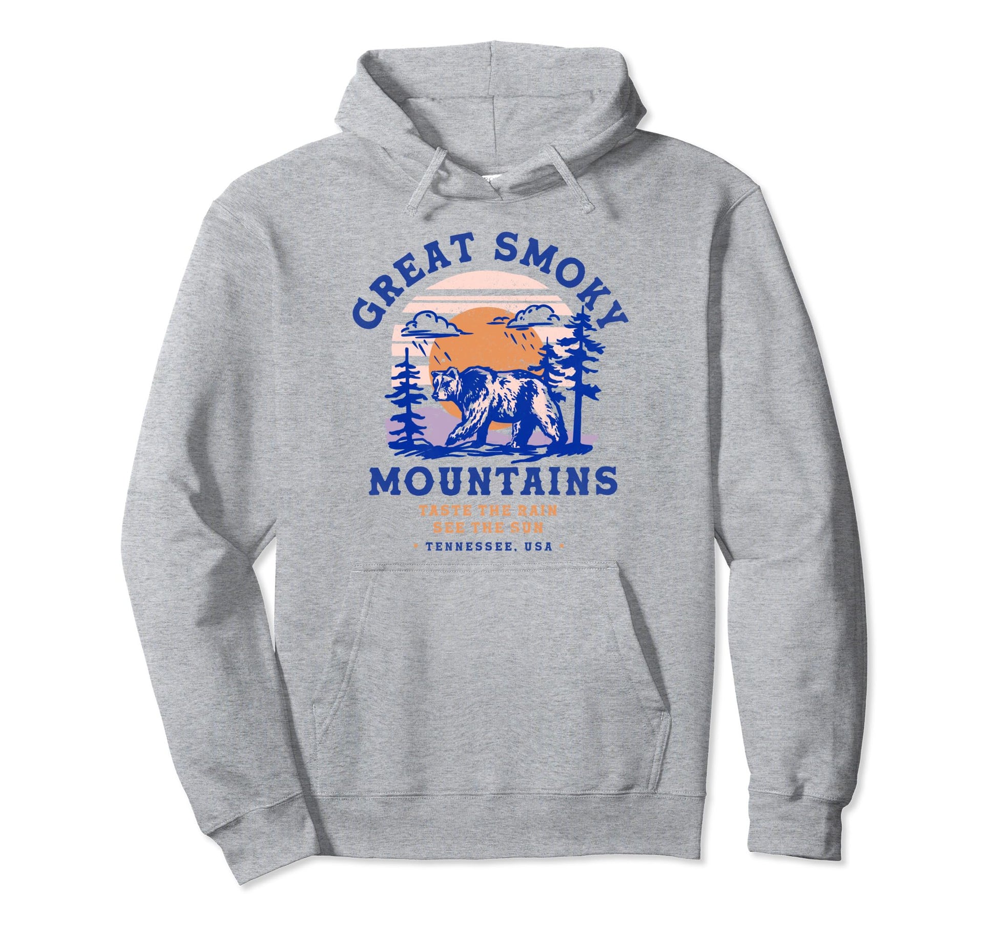 Great Smoky Mountains National Park Hoodie - Streetwear Style for Adults - T-Shirt, Sweatshirt, Hoodie