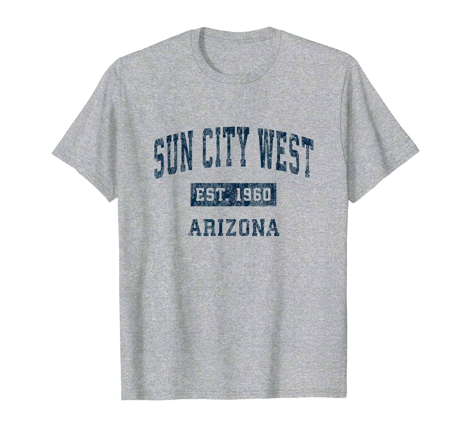 Sun City West Arizona Az Sports Navy T-Shirt - Trendy Graphic for Adults - T-Shirt, Sweatshirt, Hoodie