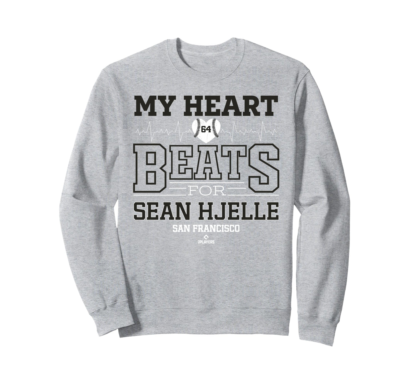 My Heart Beats Sean Hjelle San Sweatshirt - Streetwear Style Men Women - T-Shirt, Sweatshirt, Hoodie
