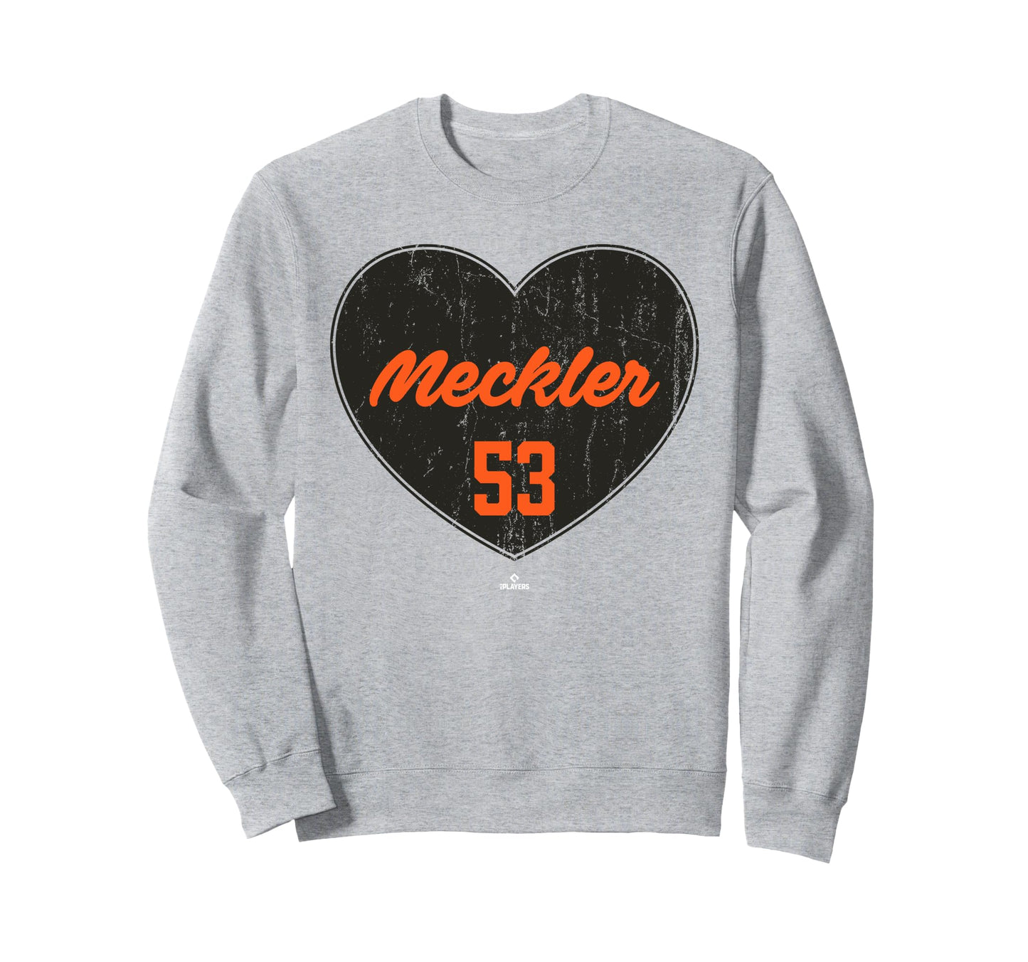 Distressed Heart Wade Meckler San Sweatshirt - Trendy Graphic Unisex - T-Shirt, Sweatshirt, Hoodie