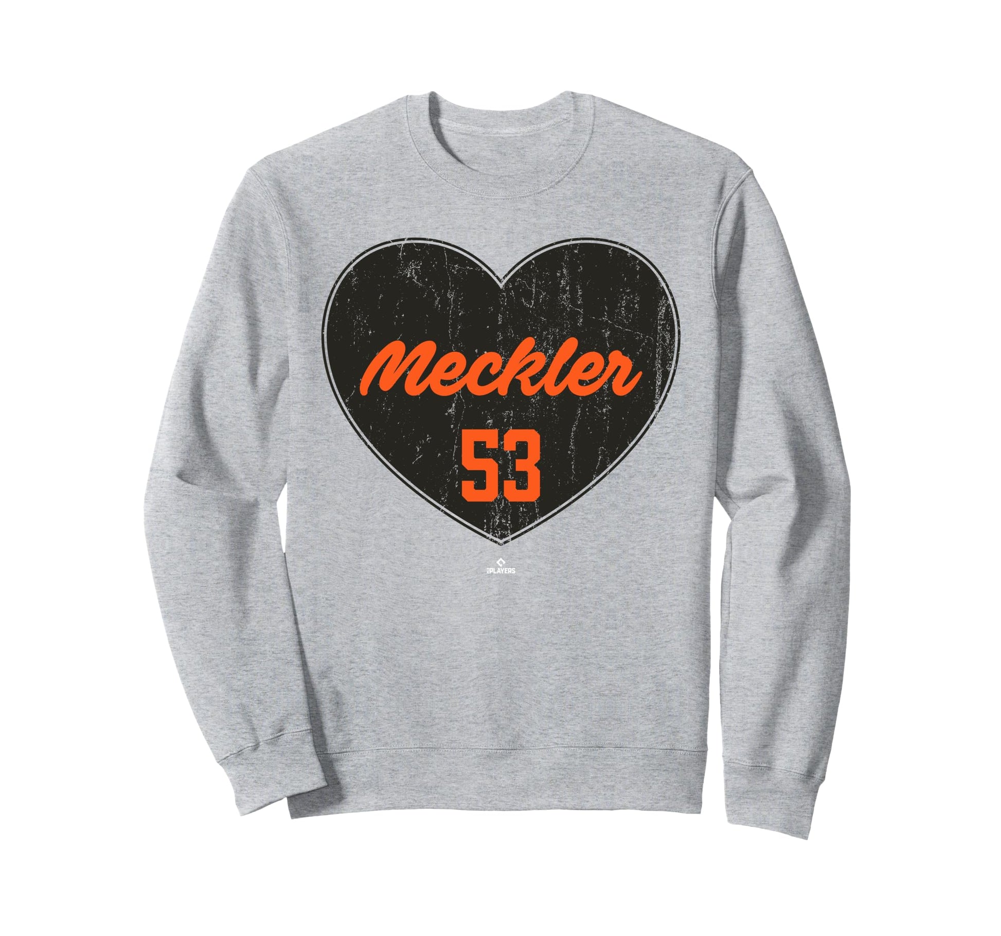 Distressed Heart Wade Meckler San Sweatshirt - Trendy Graphic Unisex - T-Shirt, Sweatshirt, Hoodie