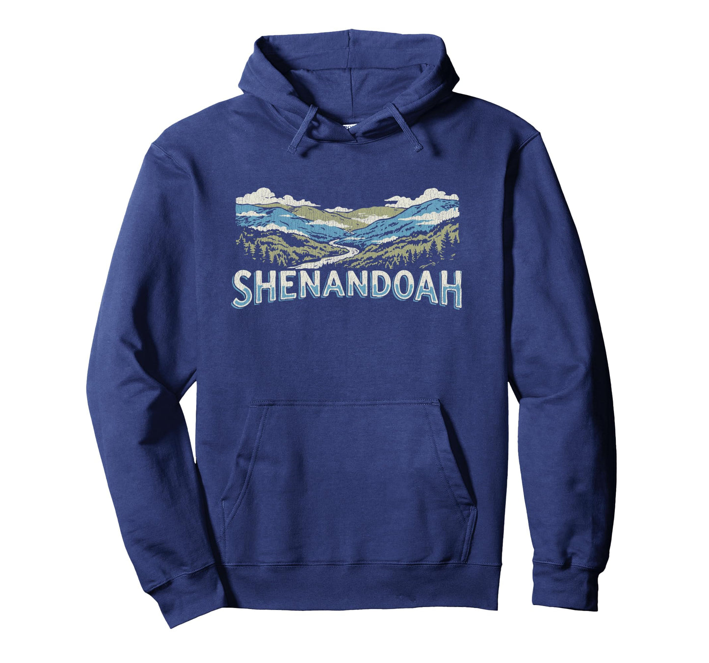 Shenandoah National Park Distressed Hoodie - Streetwear Style Unisex - T-Shirt, Sweatshirt, Hoodie