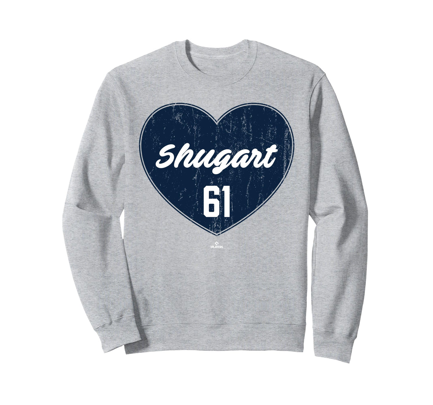 Distressed Heart Chase Shugart Sweatshirt - Novelty Apparel for Adults - T-Shirt, Sweatshirt, Hoodie
