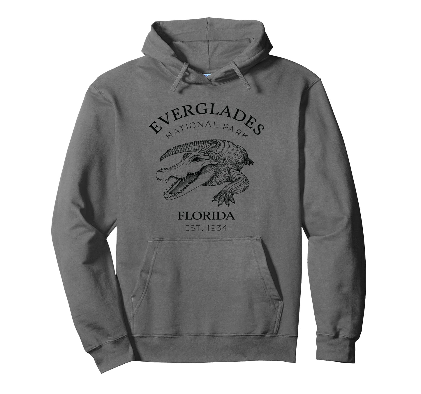 Everglades National Park Alligators Hoodie - Graphic Print Men Women - T-Shirt, Sweatshirt, Hoodie