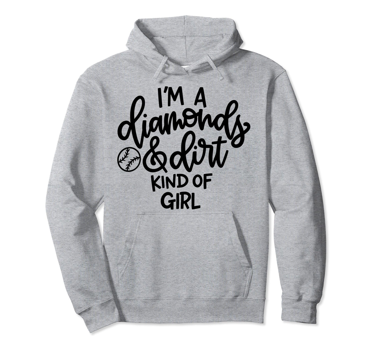 Baseball Diamond Dirt And Diamonds Hoodie - Custom Art Print Unisex - T-Shirt, Sweatshirt, Hoodie