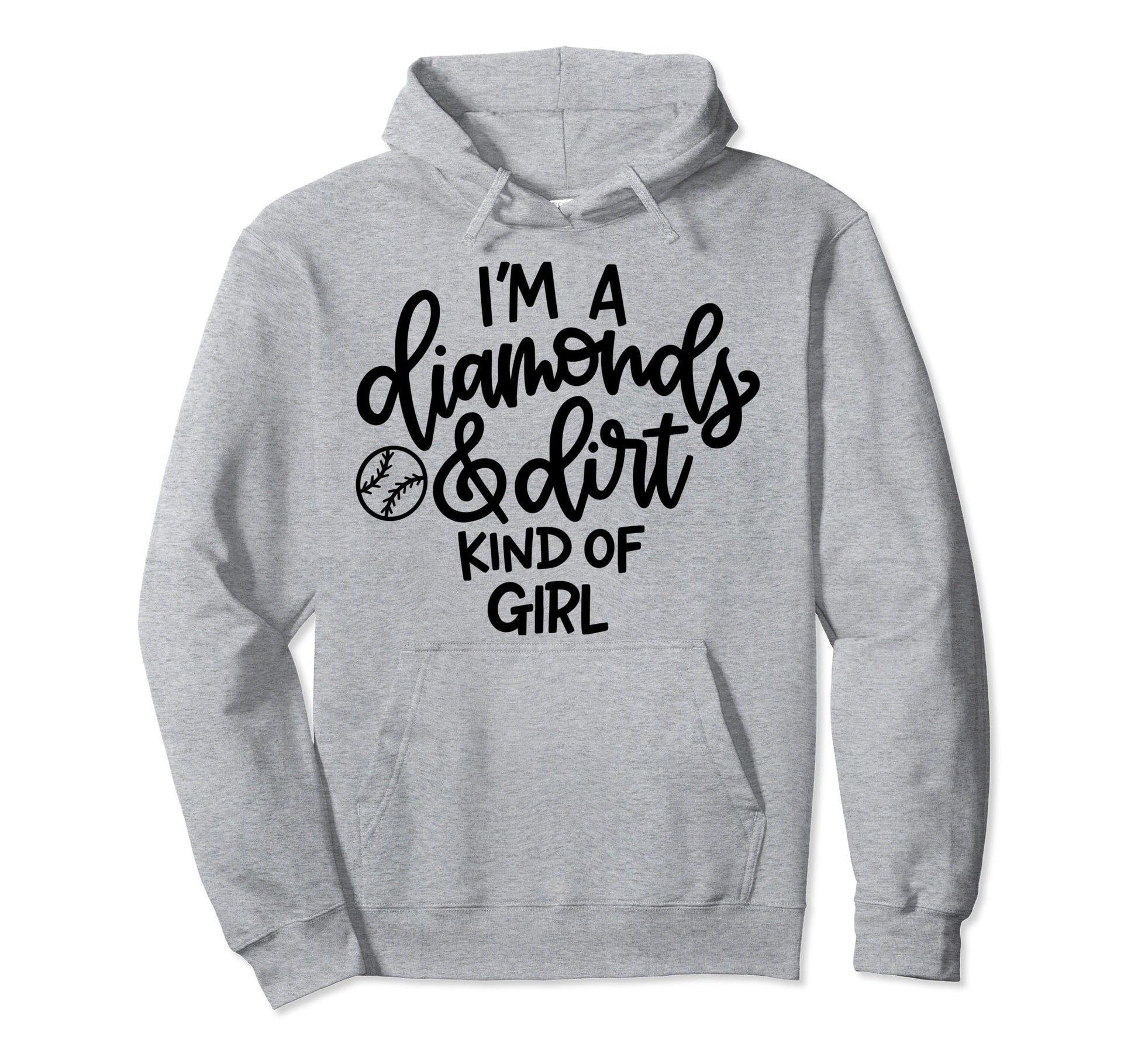 Baseball Diamond Dirt And Diamonds Hoodie - Custom Art Print Unisex - T-Shirt, Sweatshirt, Hoodie