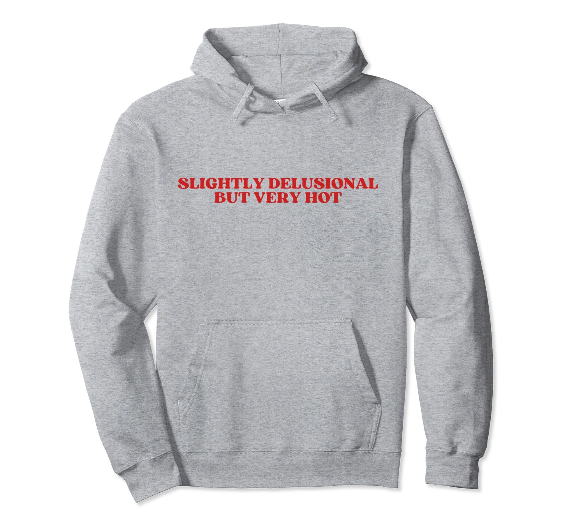 Slightly Delusional But Very Hot Y2K Hoodie - Streetwear Style for Adults - T-Shirt, Sweatshirt, Hoodie