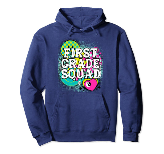 1St Grade Happy Butterfly Y2K Hoodie - Casual Everyday Wear Men Women - T-Shirt, Sweatshirt, Hoodie
