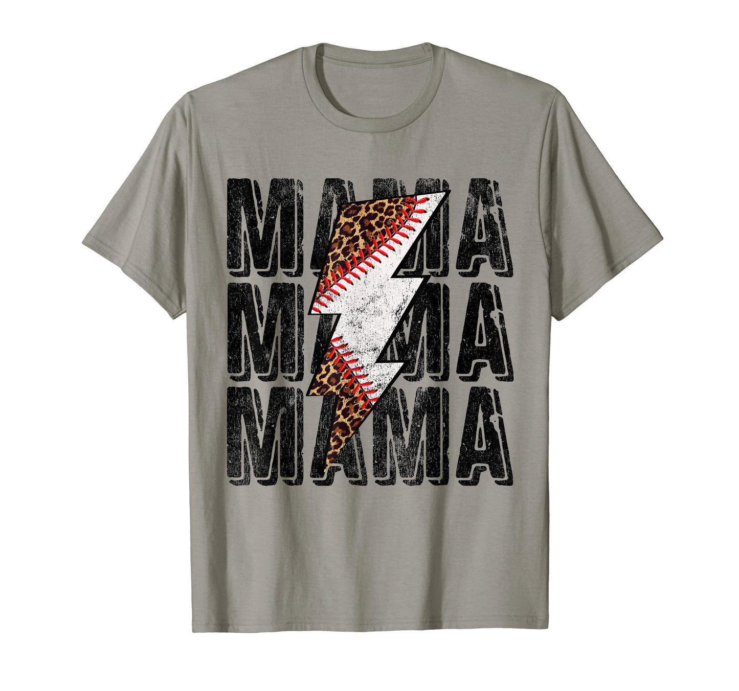 Mothers Day Baseball Leopard T-Shirt - Unique Graphic for Adults - T-Shirt, Sweatshirt, Hoodie