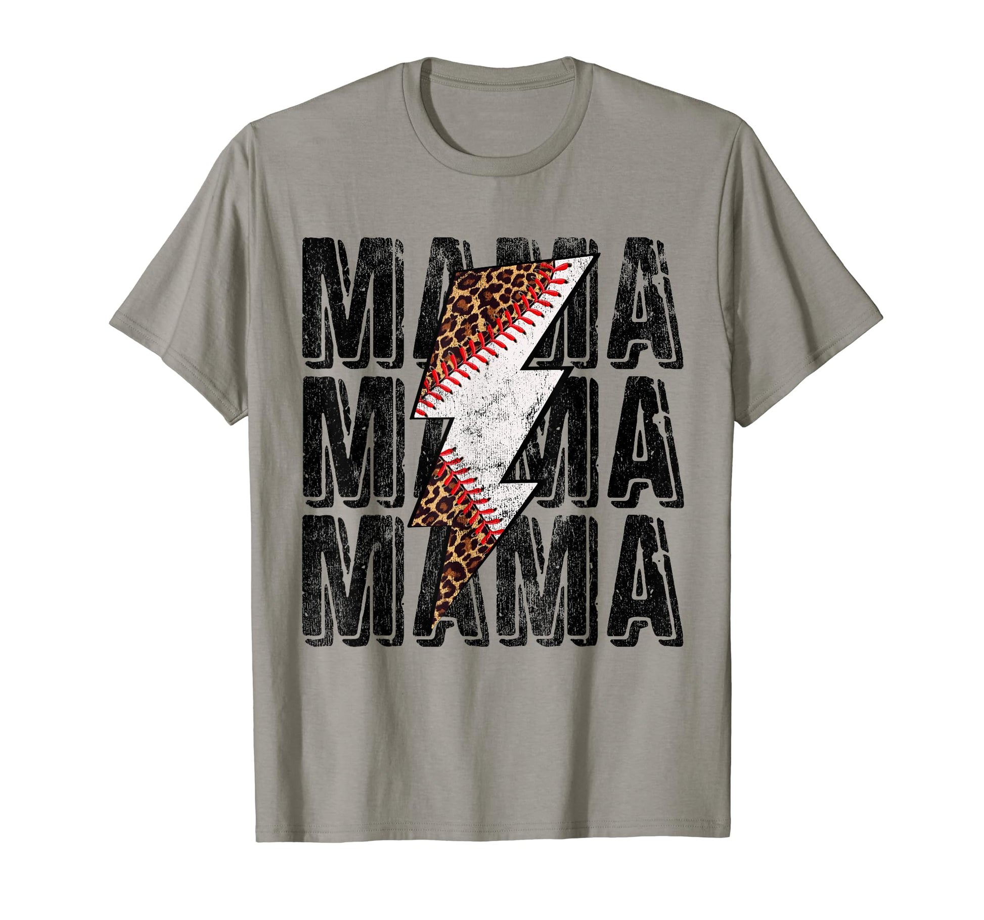 Mothers Day Baseball Leopard T-Shirt - Unique Graphic for Adults - T-Shirt, Sweatshirt, Hoodie