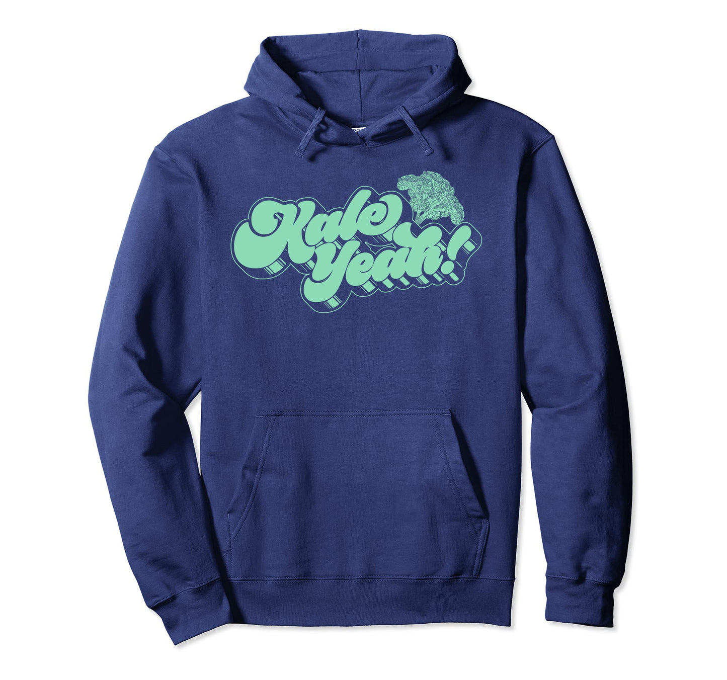 Kale Ja Funny 70S Script Typography Hoodie - Trendy Graphic for Adults - T-Shirt, Sweatshirt, Hoodie