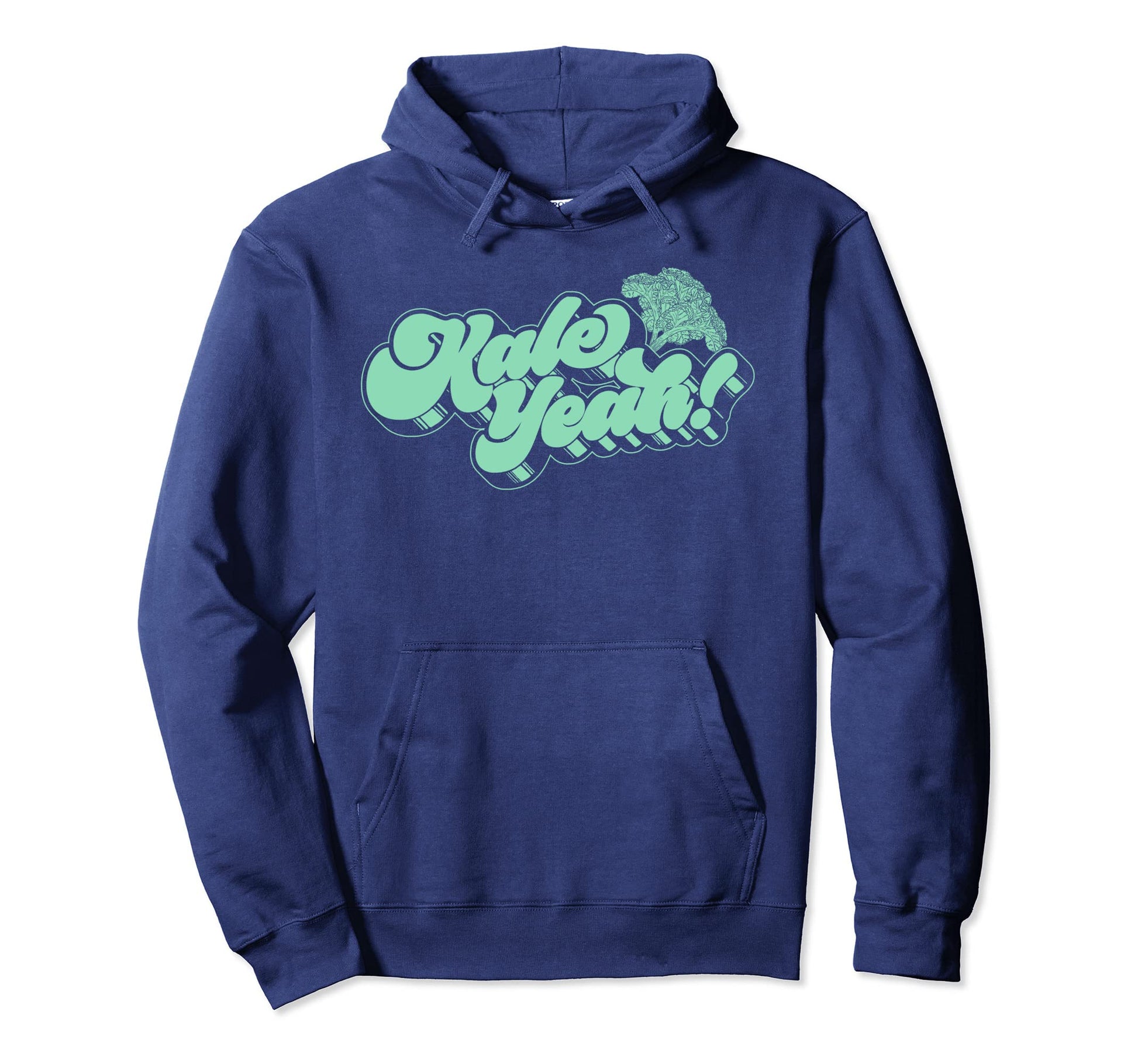 Kale Ja Funny 70S Script Typography Hoodie - Trendy Graphic for Adults - T-Shirt, Sweatshirt, Hoodie